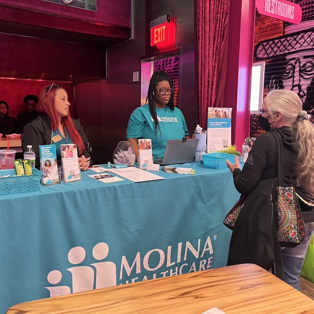 Open Enrollment Pop-Up with Molina Healthcare