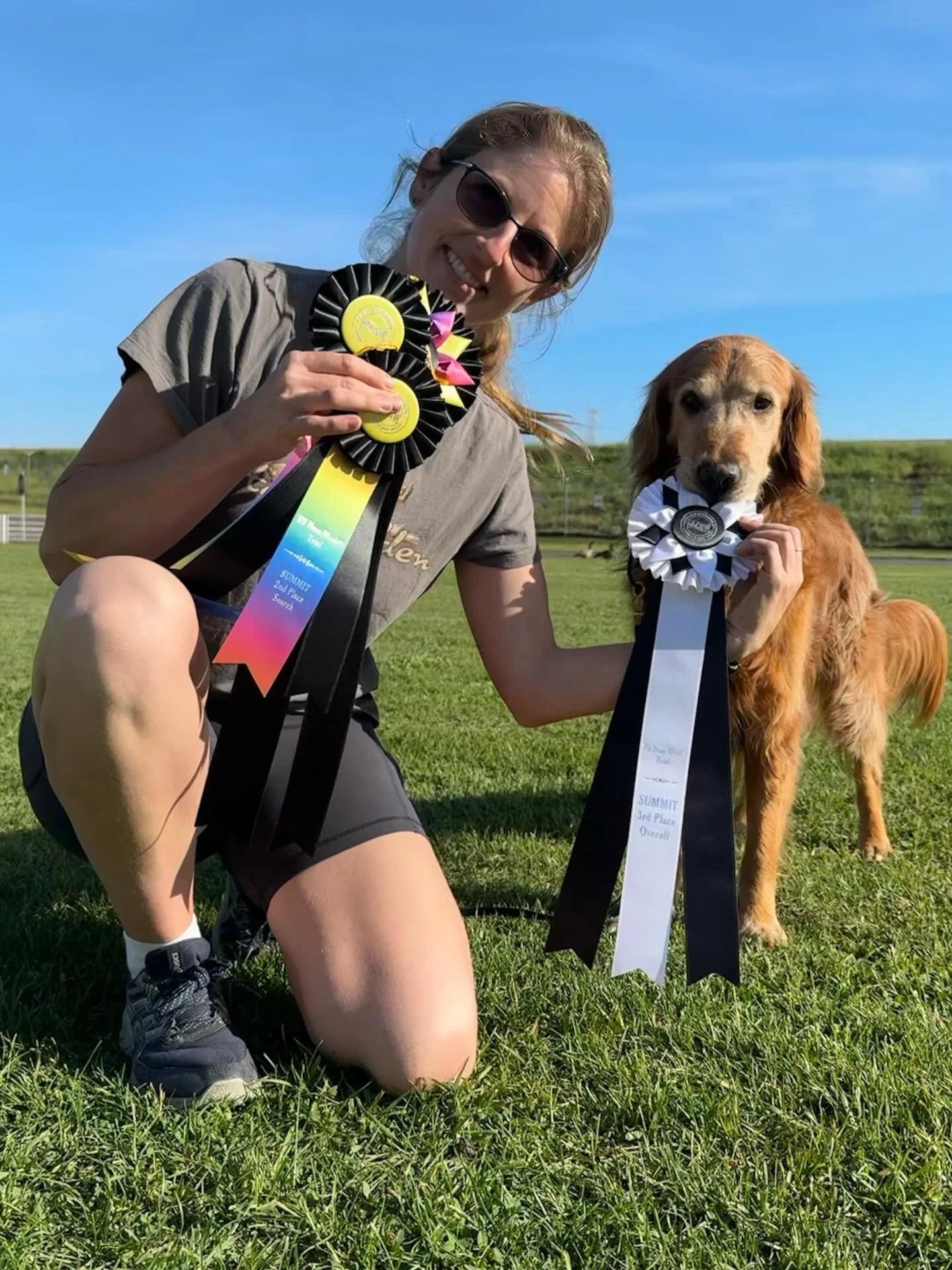 I love this dog. Good job buddy! 3rd place is quite the accomplishment in a Summit (or any) trial!