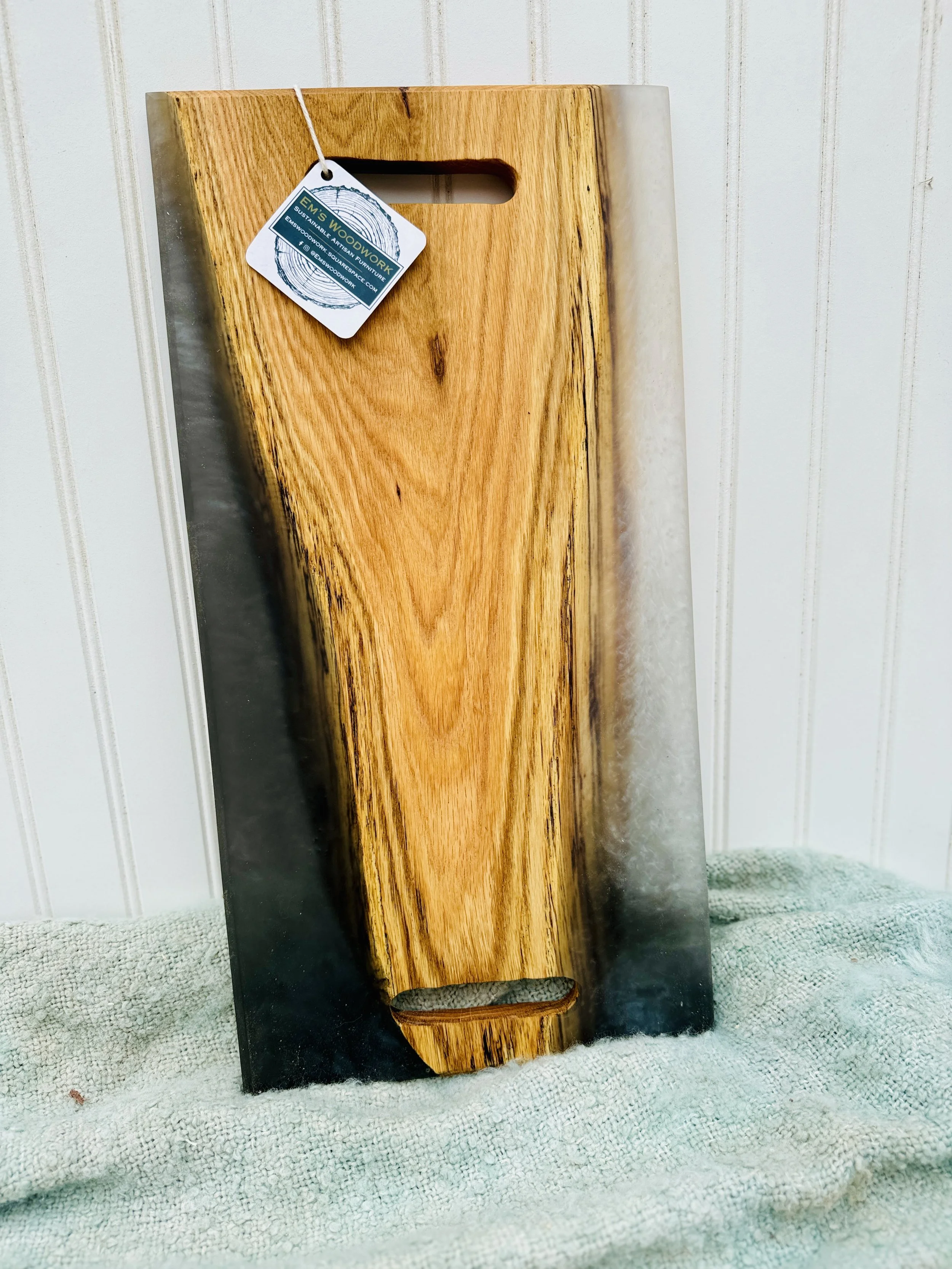 Oak and Epoxy Charcuterie