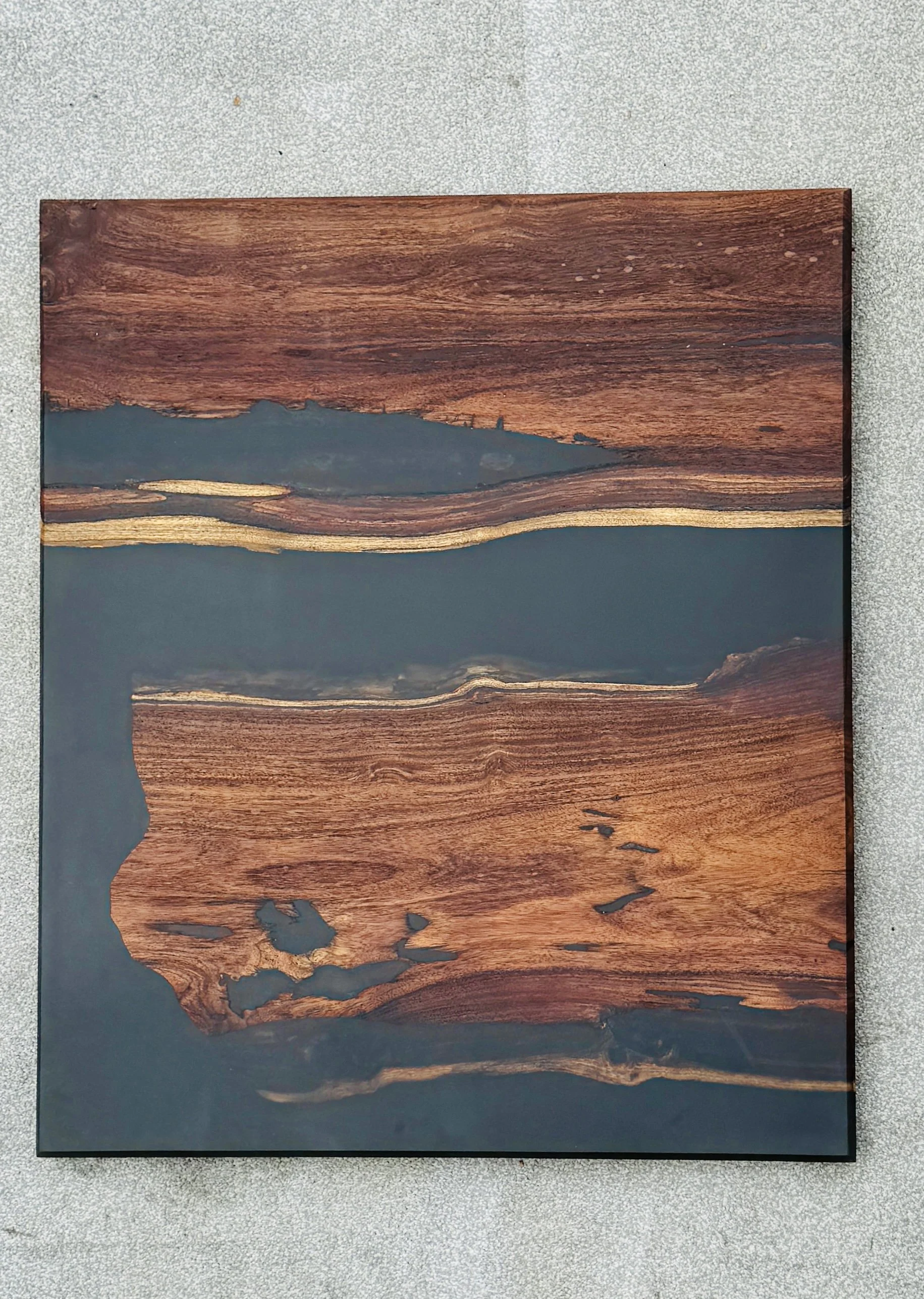 Rosewood and Epoxy Table Top