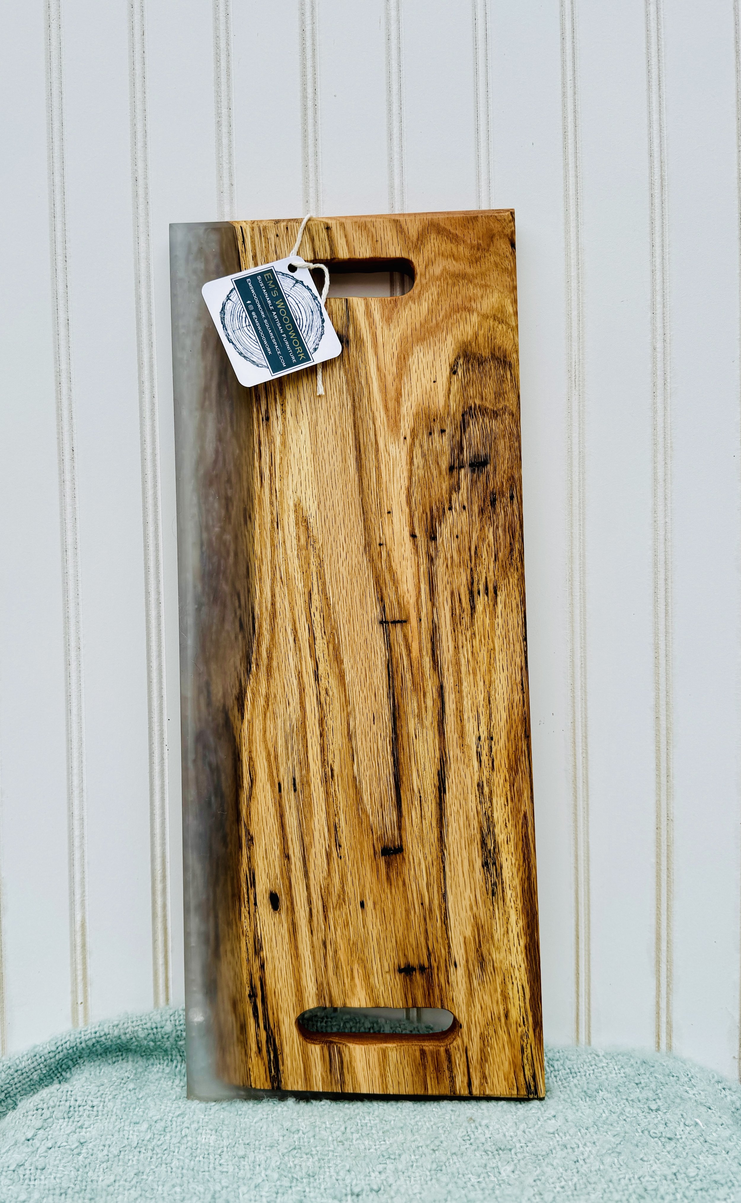 Oak and Epoxy Charcuterie