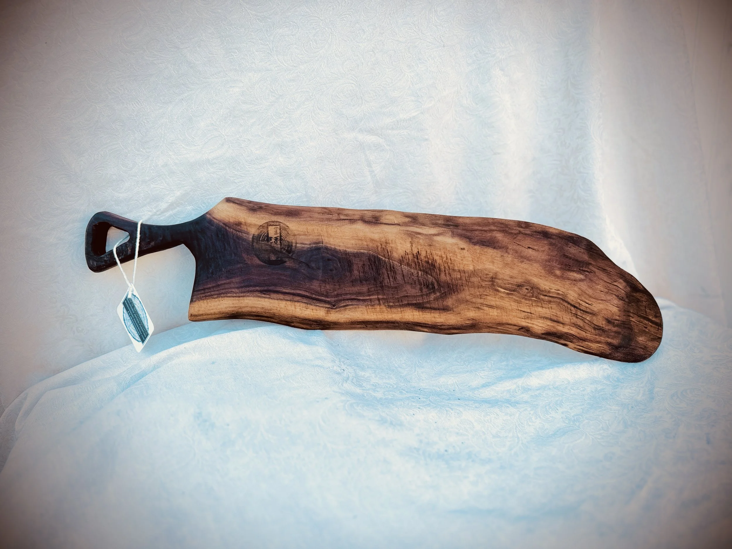 Rough Sawn Walnut Charcuterie Live Edge