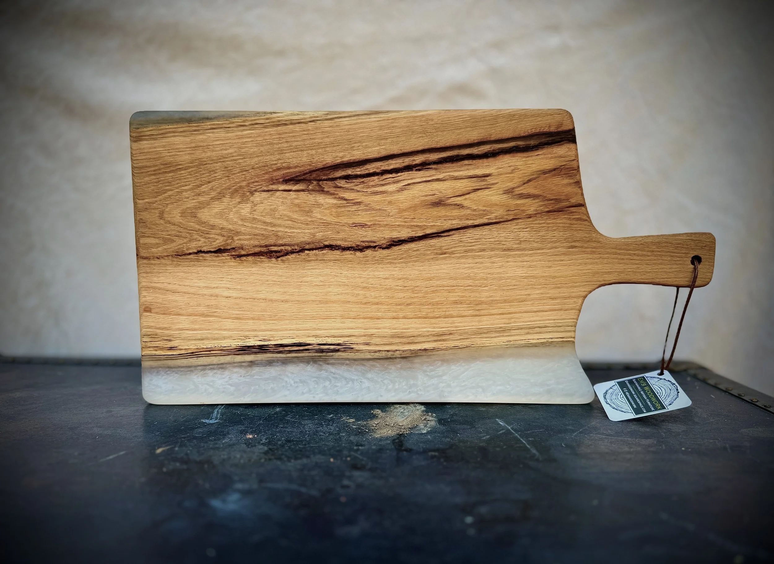 Oak and Epoxy Charcuterie