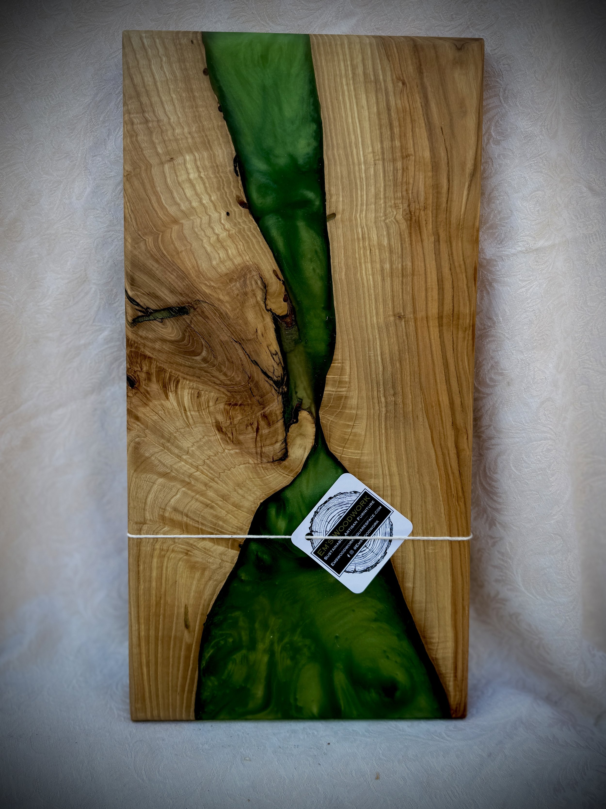 Ash and Epoxy Charcuterie