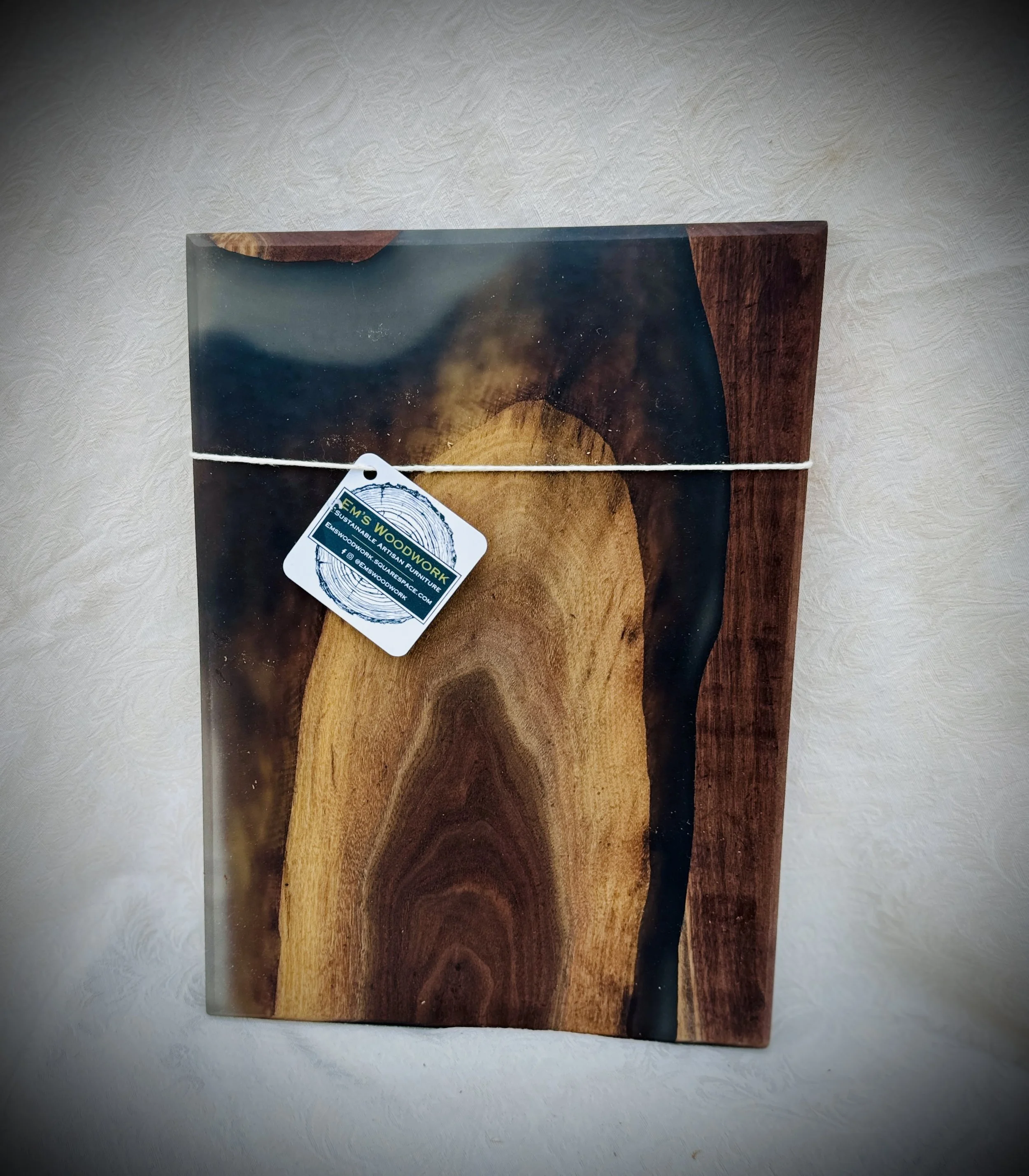 Walnut and Epoxy Charcuterie