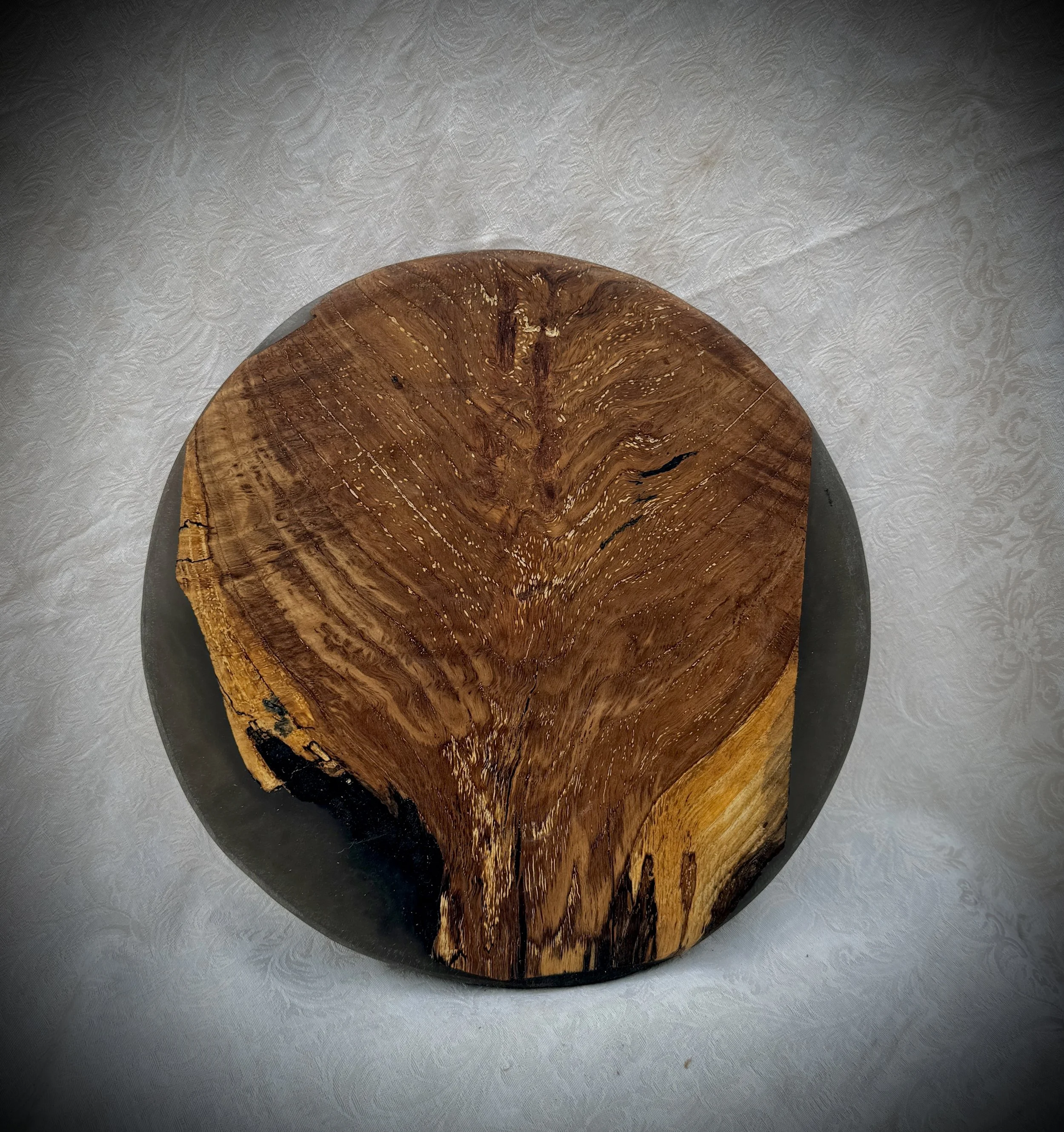 White Oak and Epoxy Charcuterie Board