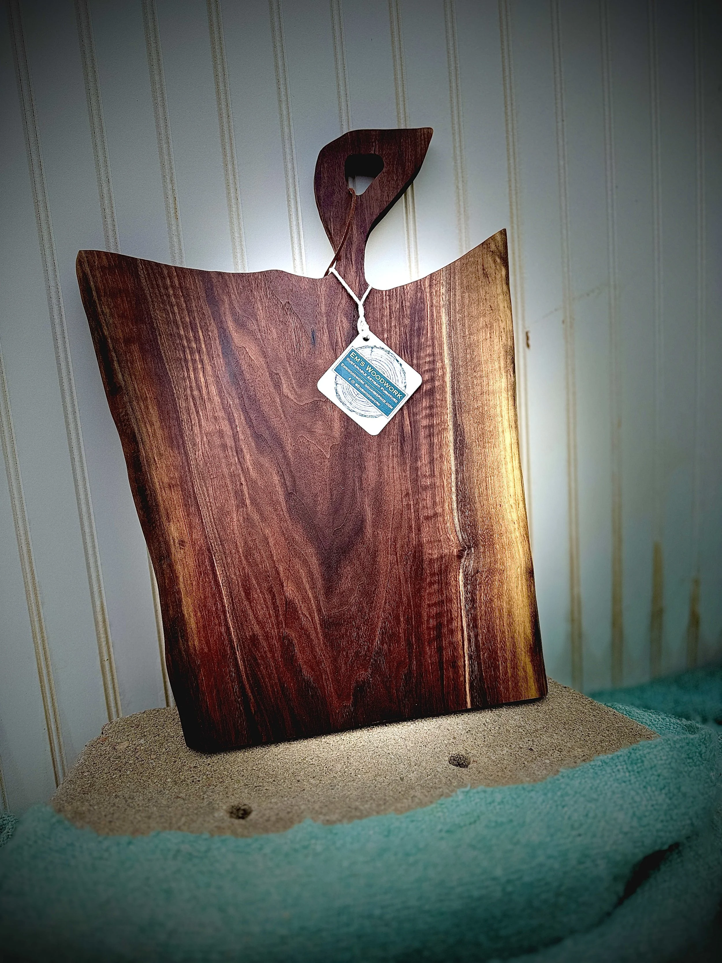 Walnut Charcuterie Live Edge