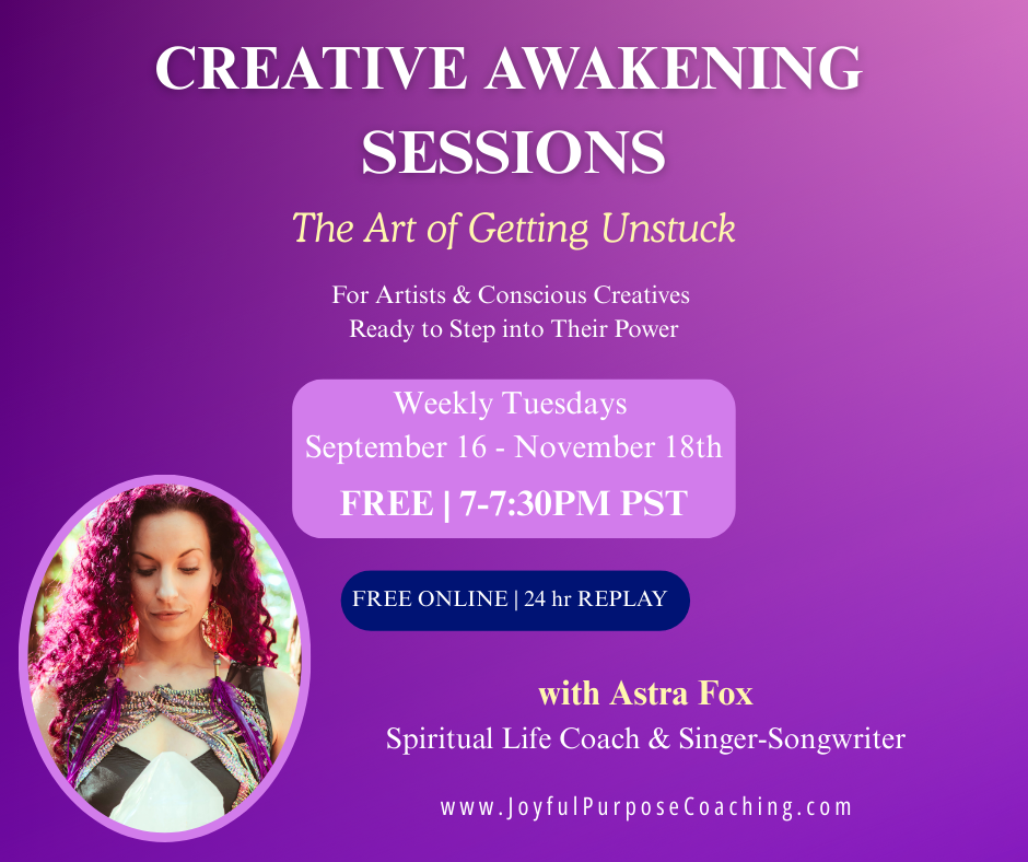 Creative Awakening Sessions: The Art of Getting Unstuck