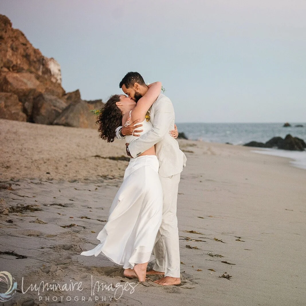 Margo &amp; Devin beach elopement