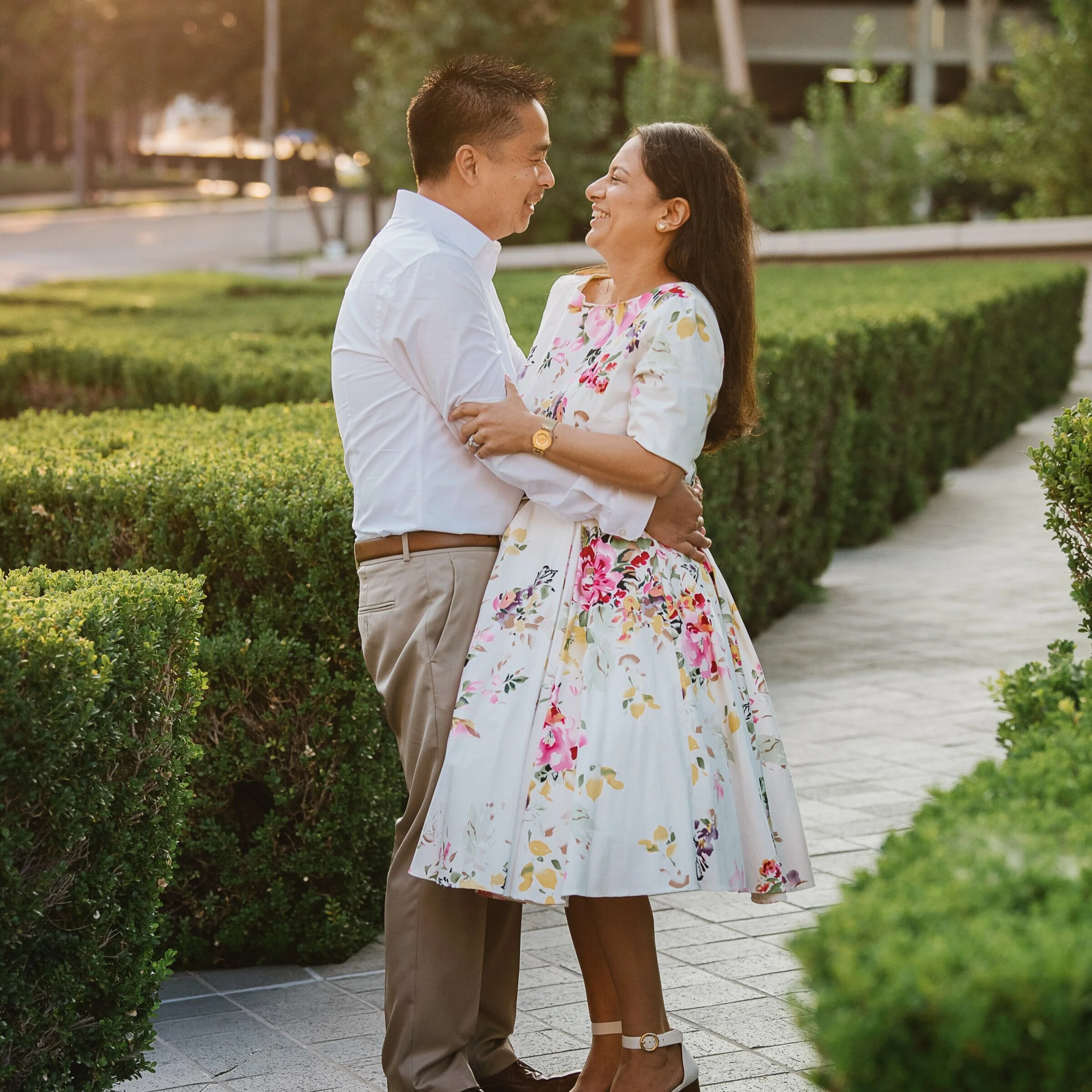 South Coast Performing Arts Center engagement session 