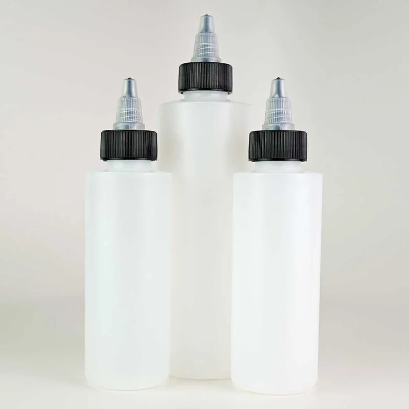 These bottles are what you'll be mixing and steeping your eJuice in.
