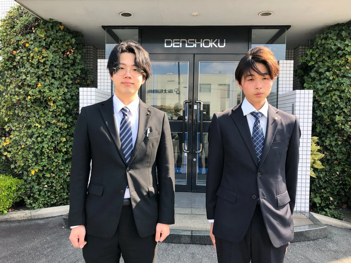 新入社員が入社しました。