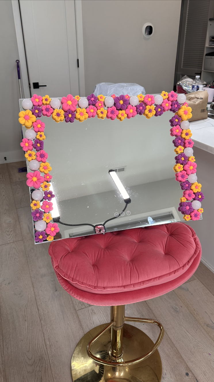 Purple, Yellow & Pink Vanity