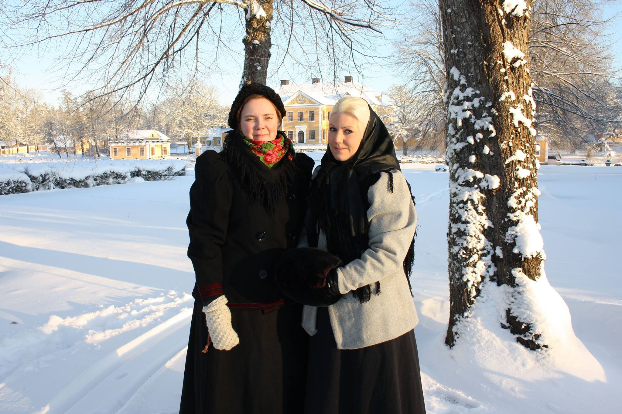 Vinterklädda guider