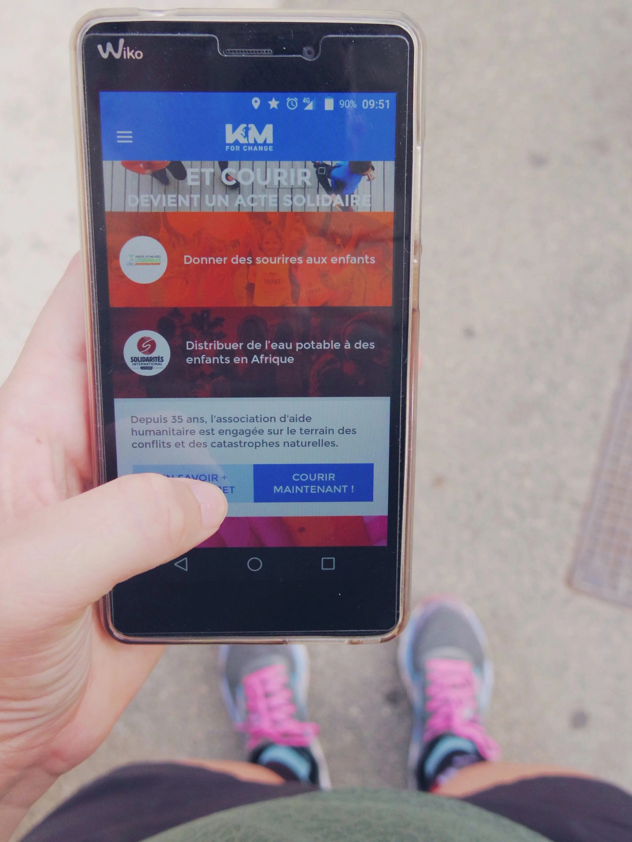 KM for Change : quand courir devient solidaire