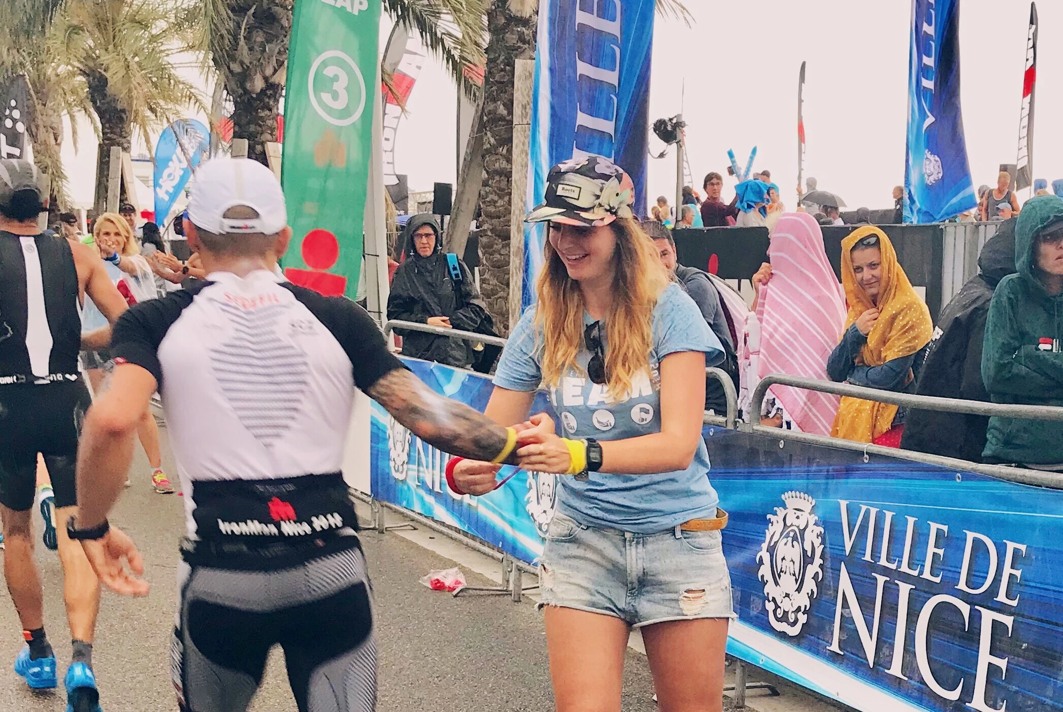 Être bénévole sur l'IronMan de Nice
