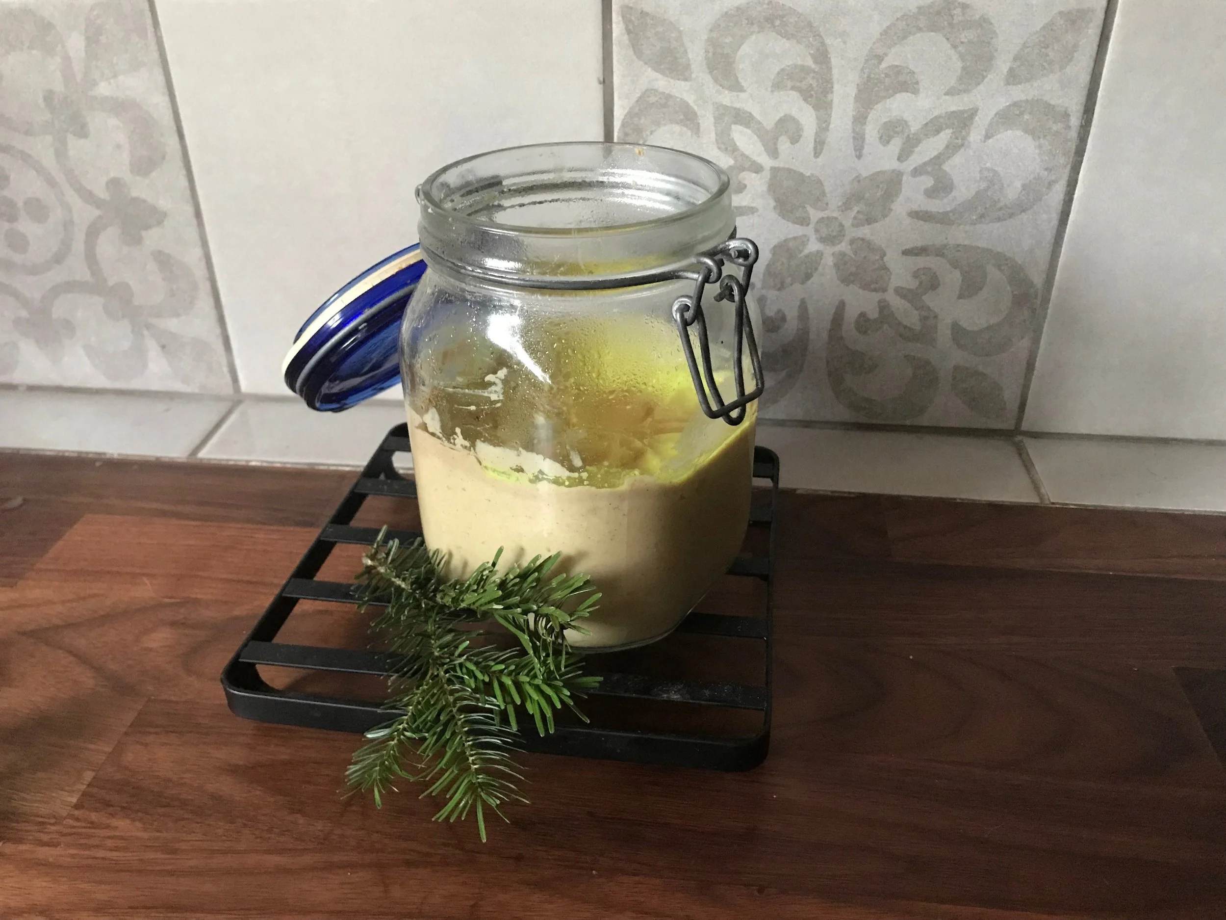 repas noel vegan - faux gras