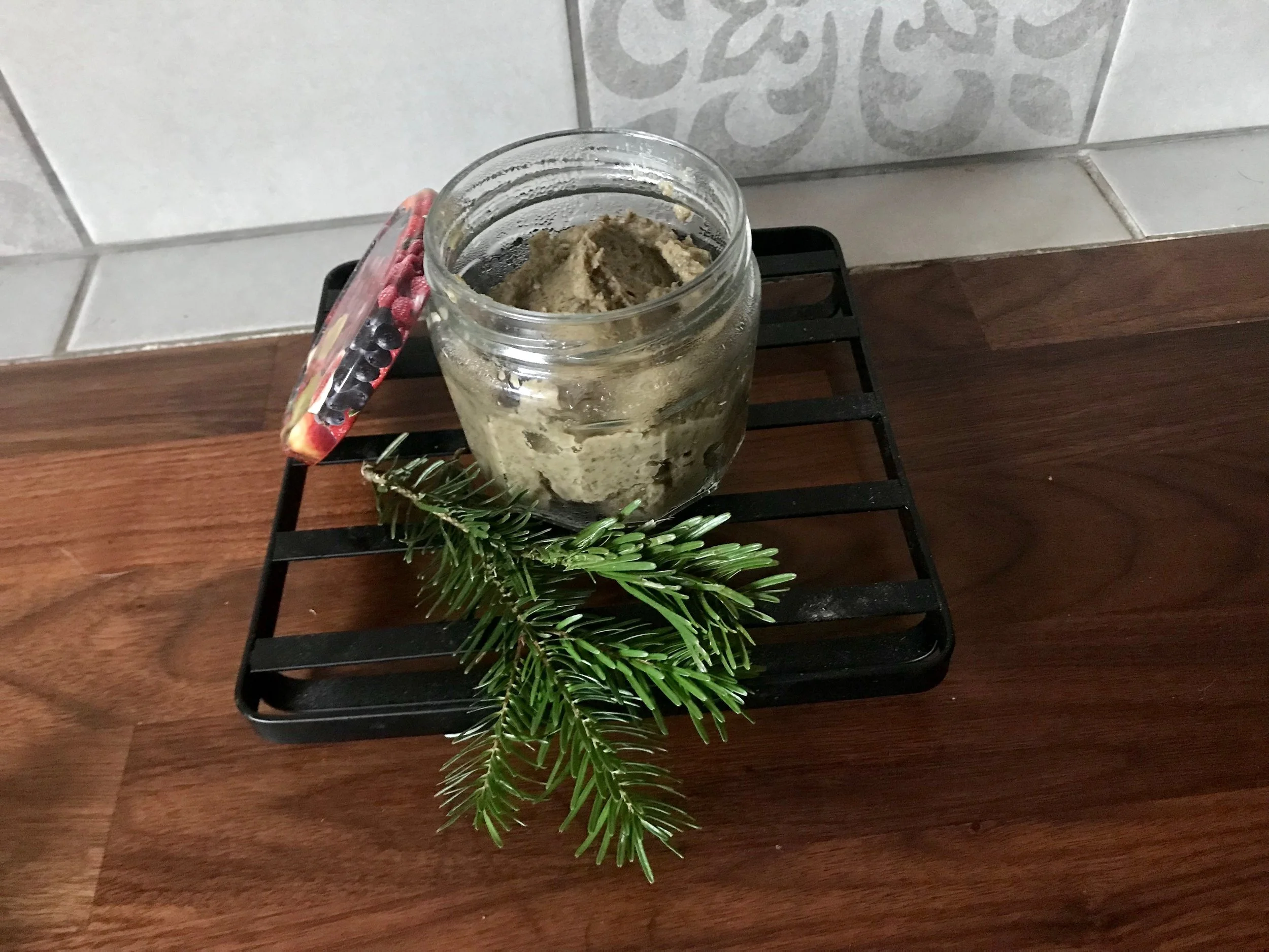 repas noel vegan - pate vegetal
