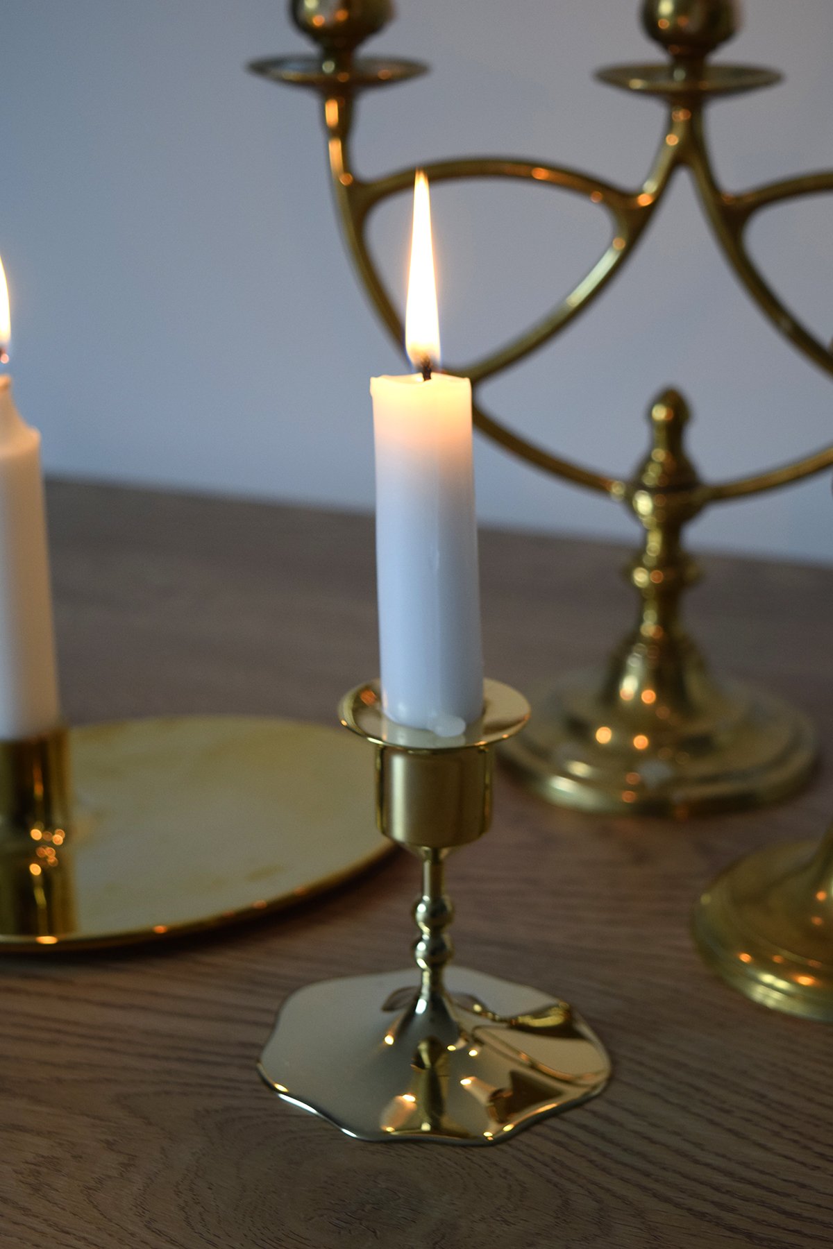 Growing a Brass Candle Holder Collection — Studio Dahl Interiors