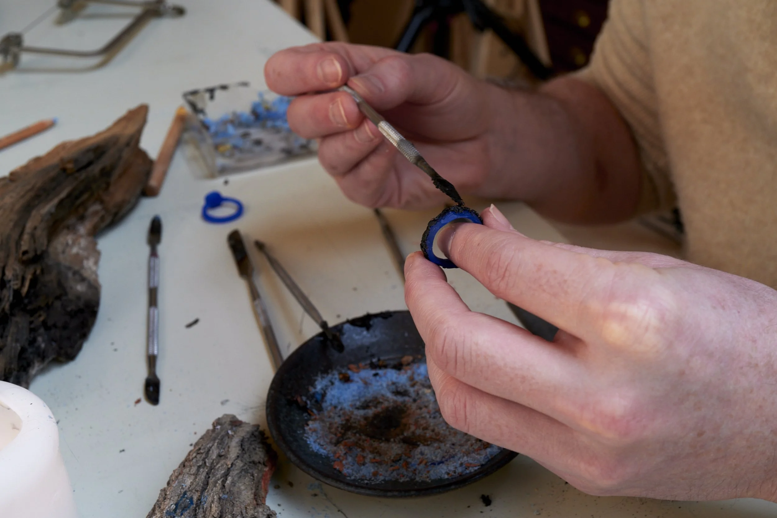 ania_jewellery_workshop_devon_cornwall_lost_wax_058.jpg