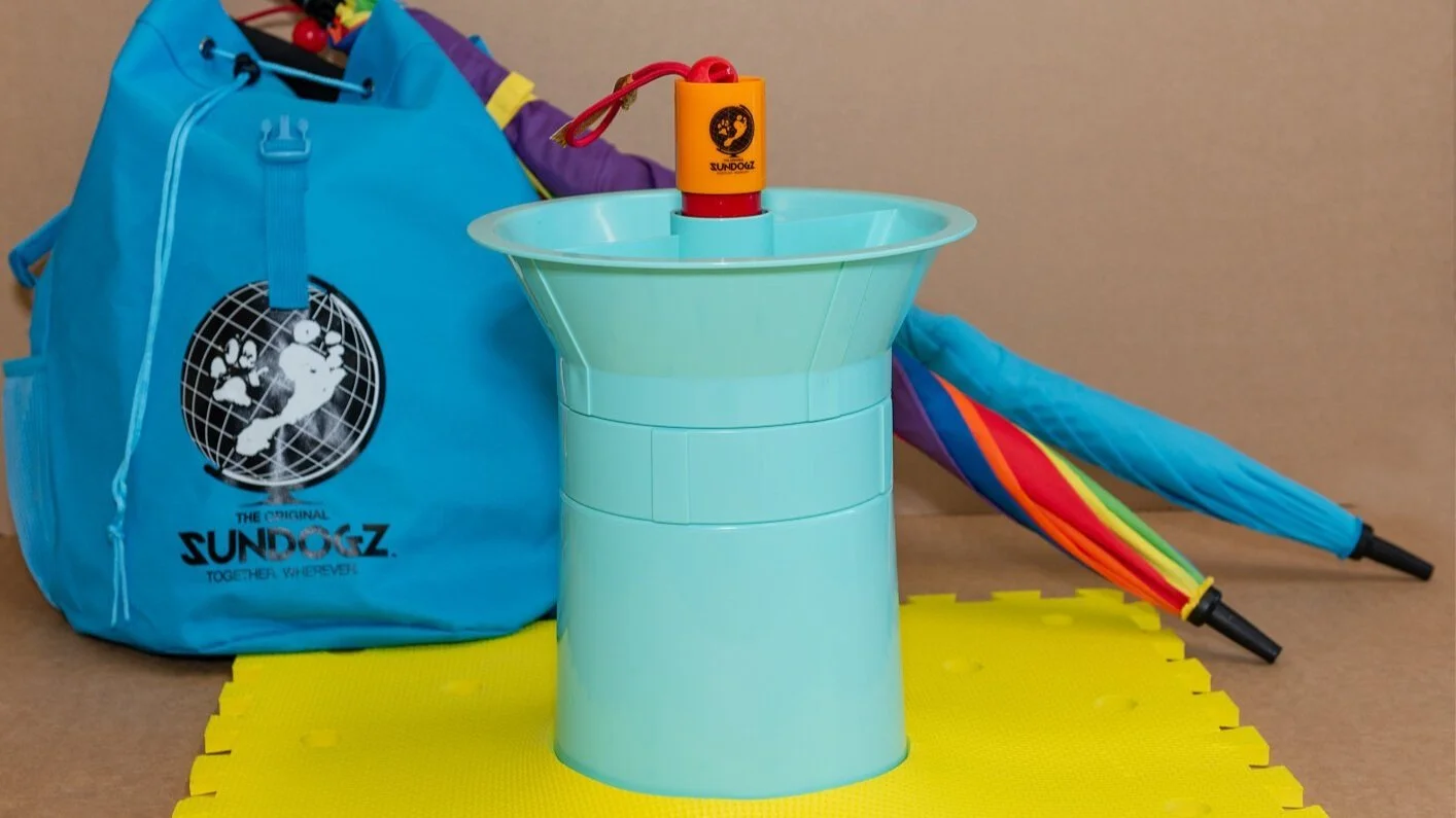 SUNDOGZ Dog Beach Umbrella — B&C Plastics Plastic Injection Moulding