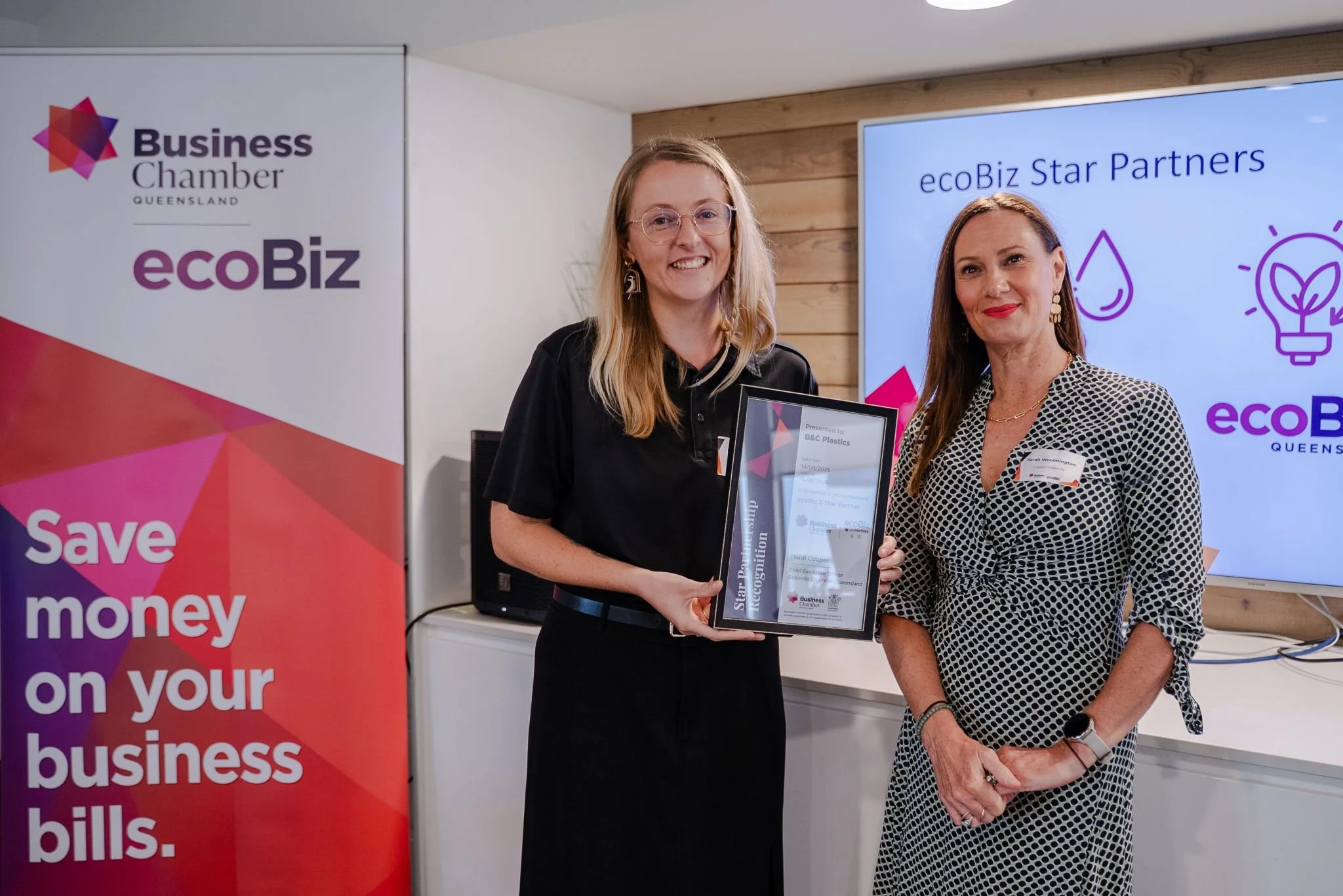 Megan at the CCIQ Conference