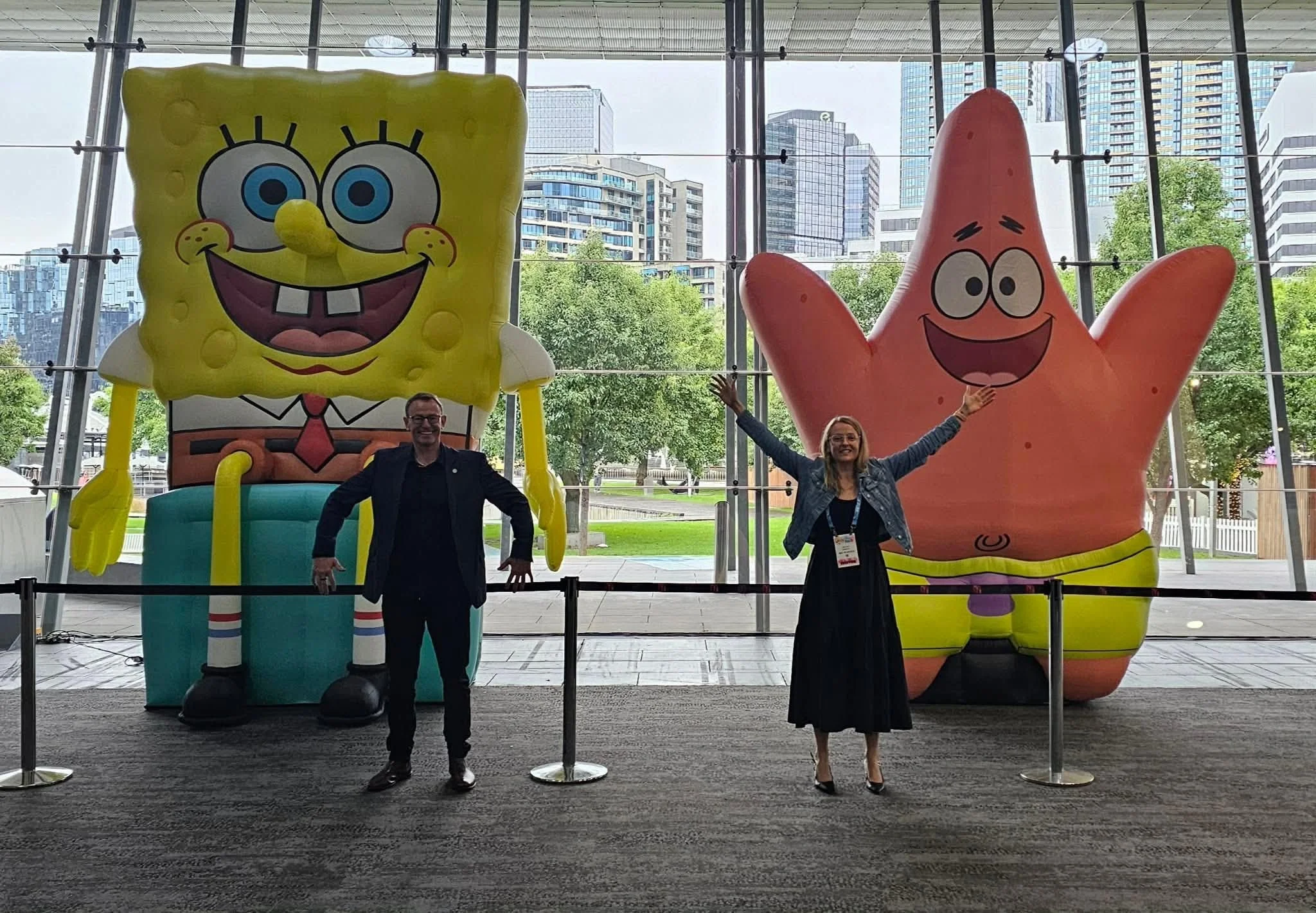 At the toy fair