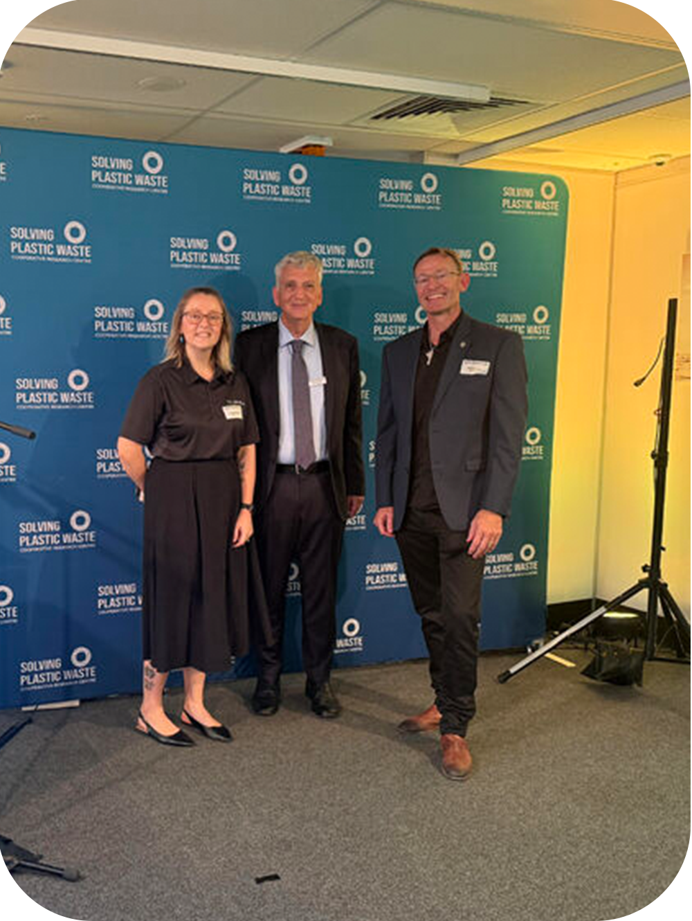 Megan and Royston Solving Plastic Waste