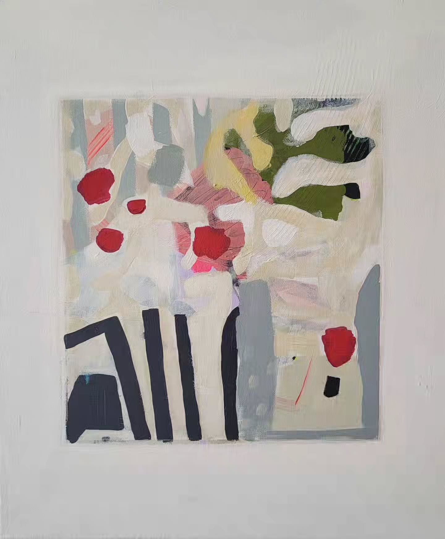 An easy favorite of mine ~

A Memory of You 
60x50 cm
Acrylic + Oil Stick on Canvas 

available