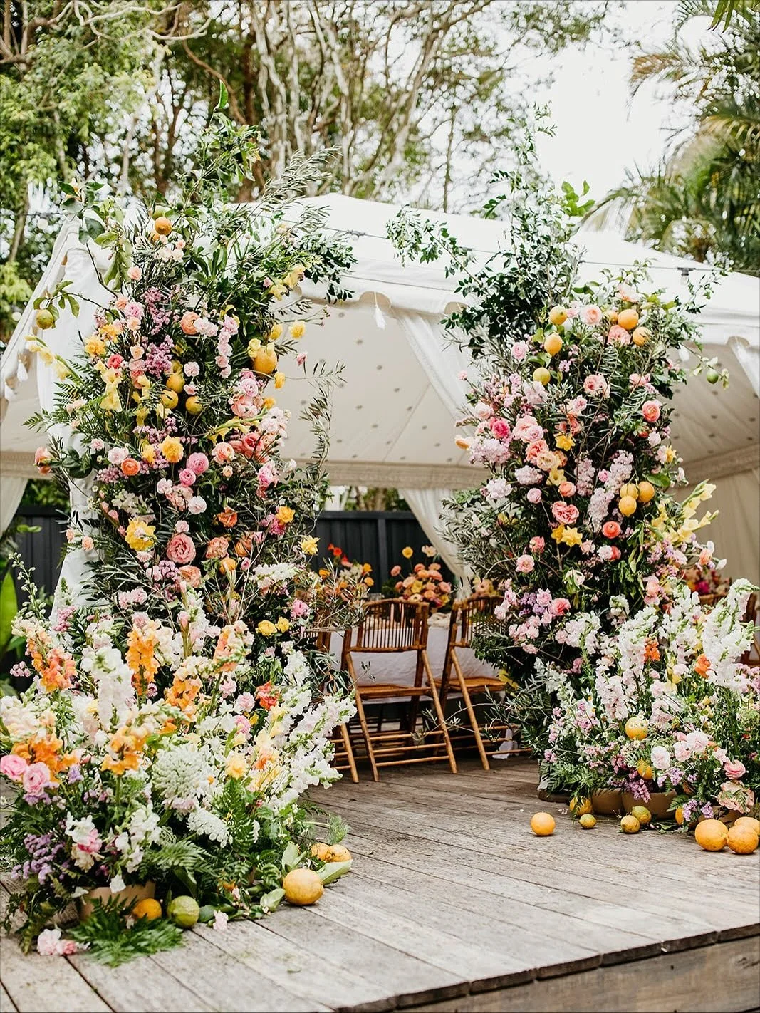 Stepping into the dreamiest garden party🌸🥂