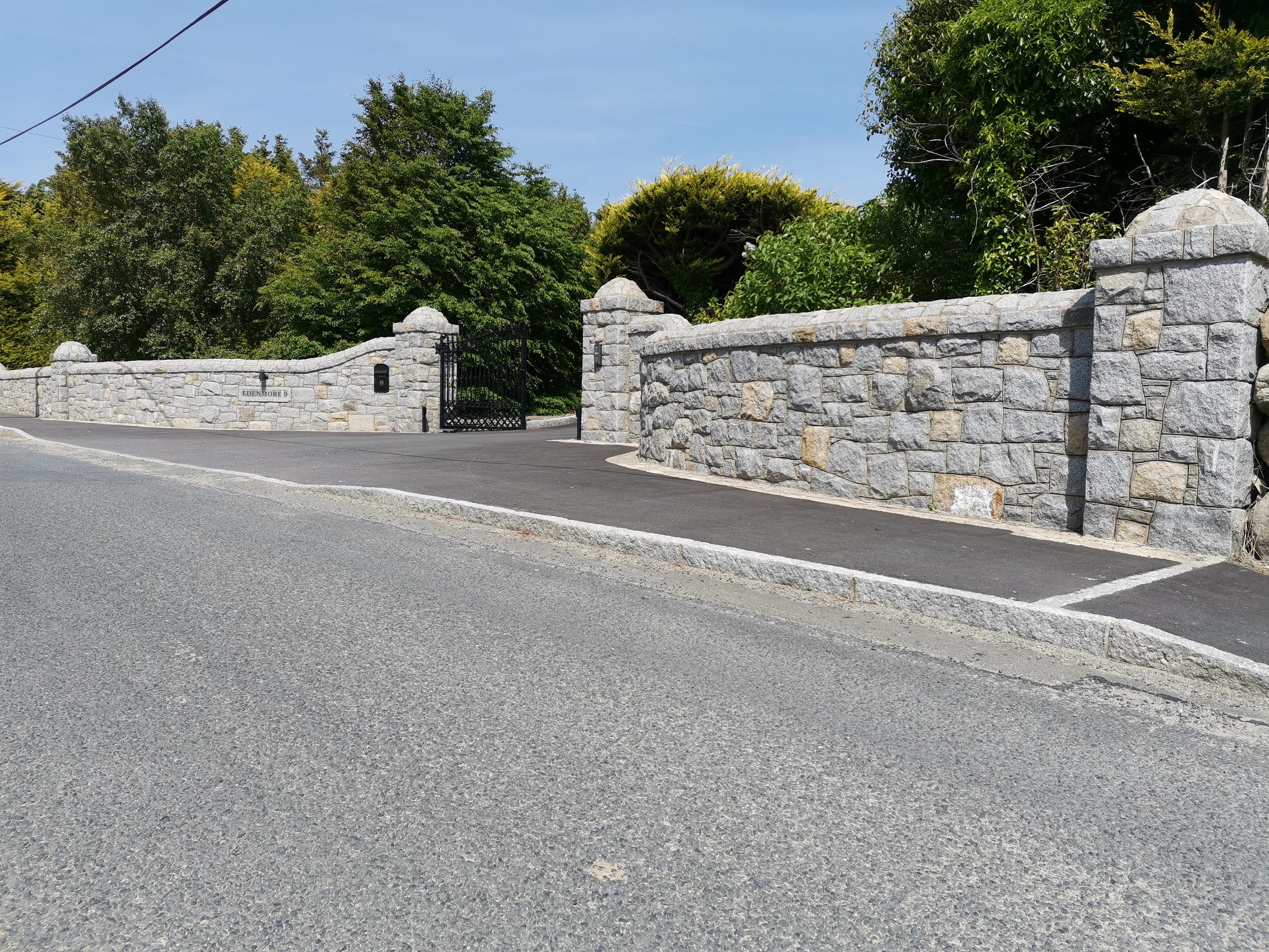 Natural Stone Wall