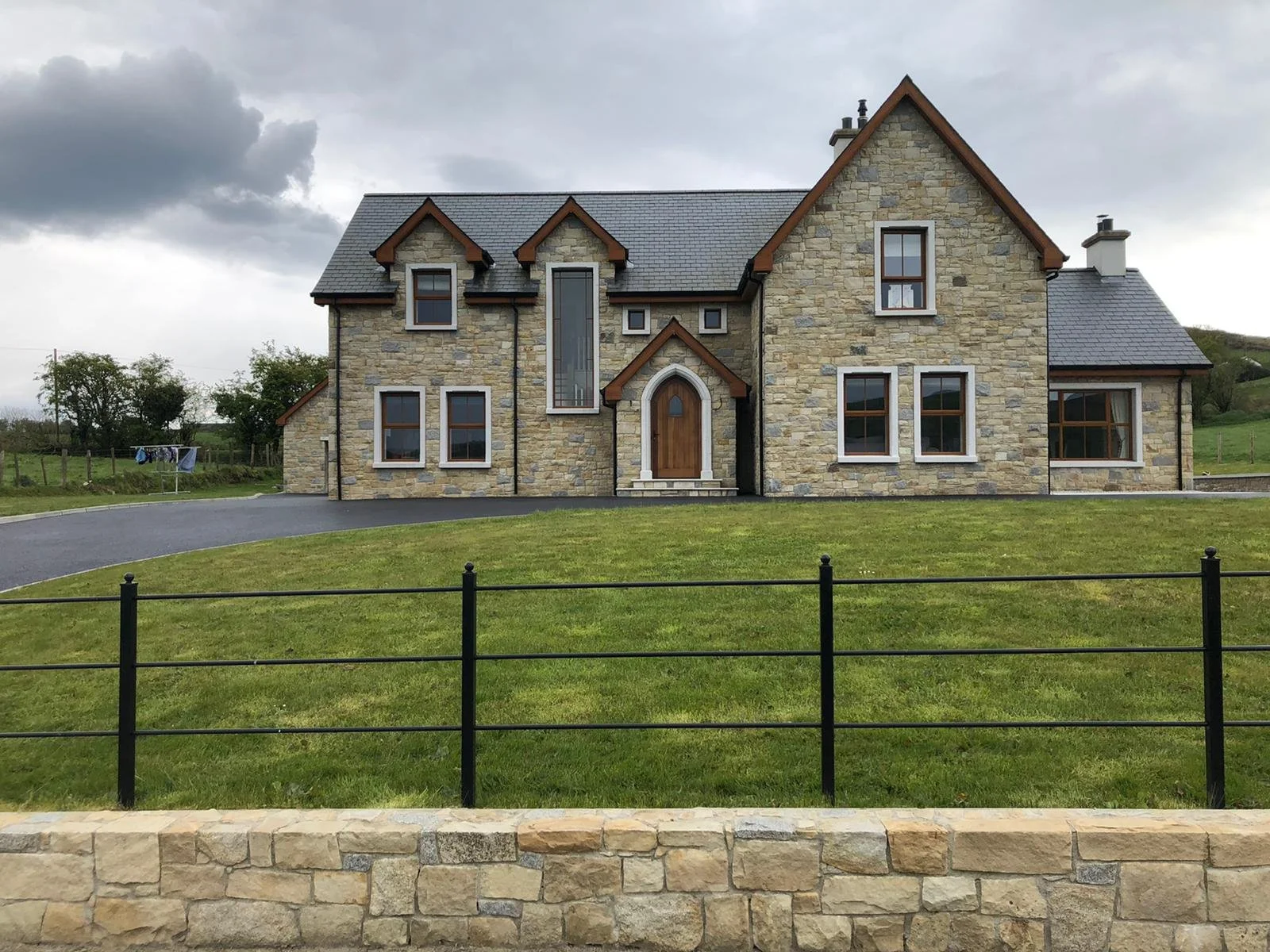 Brown Sandstone House