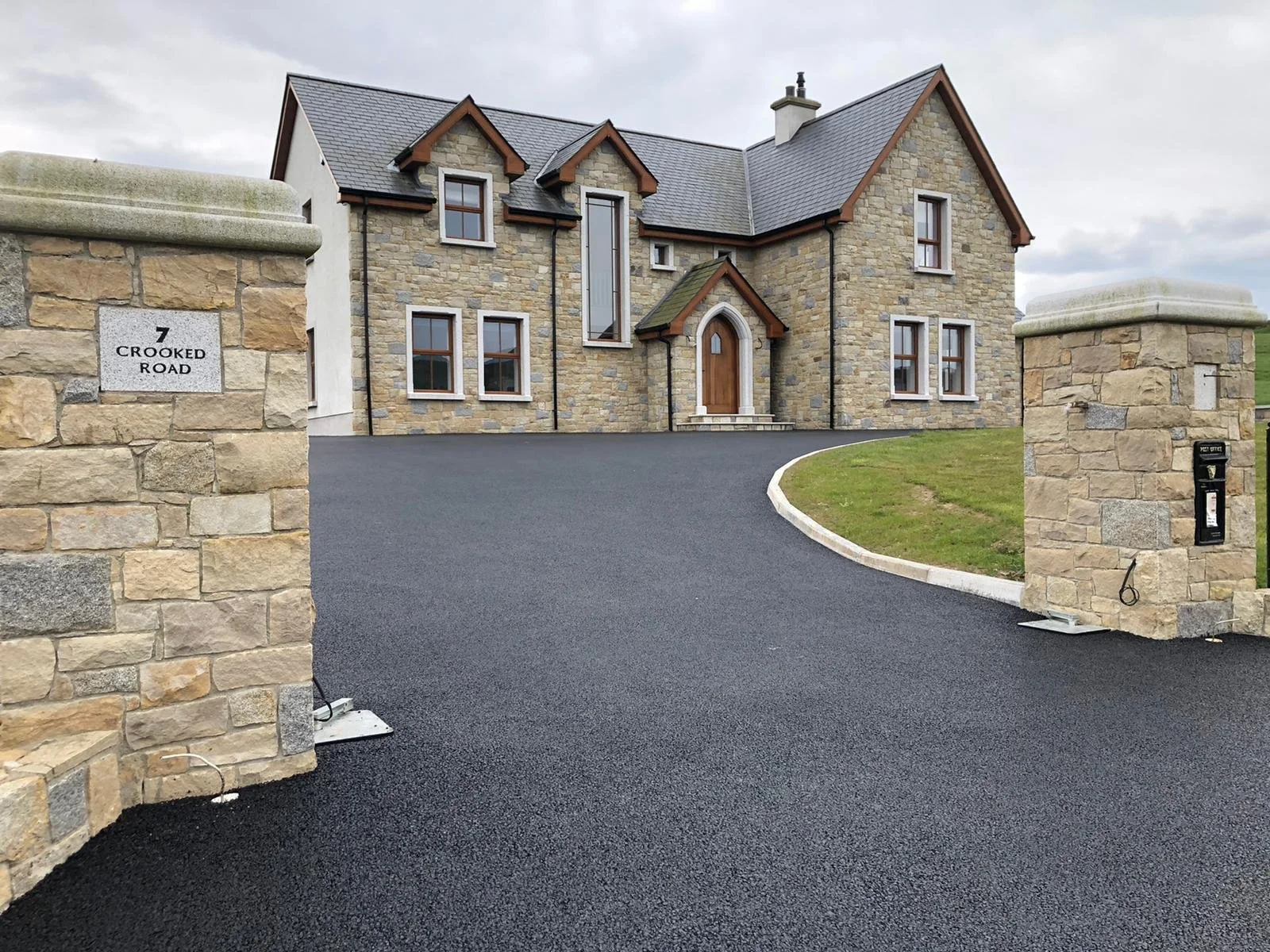 Brown Sandstone House