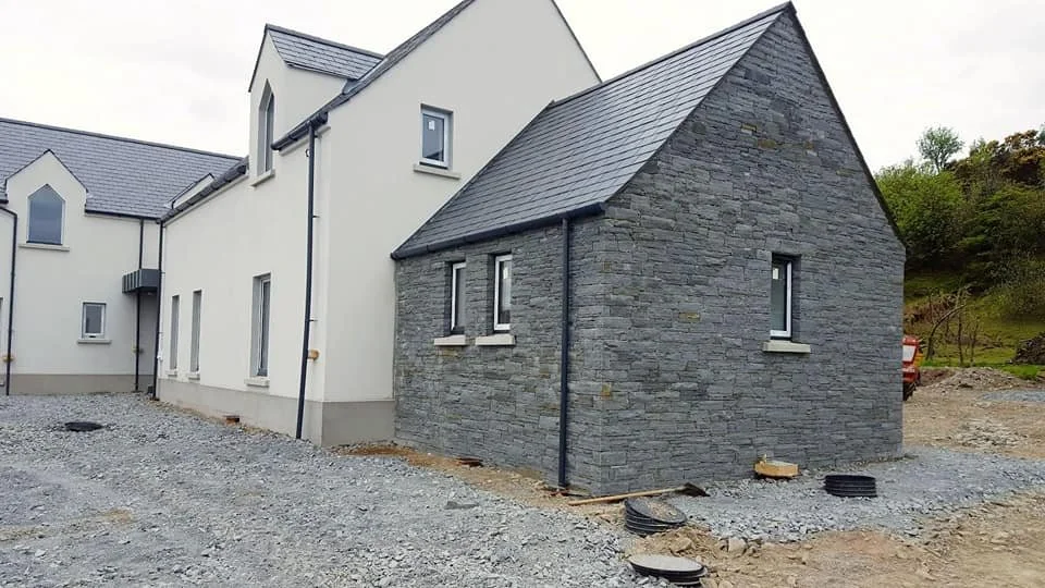 Blue sandstone building stone 
