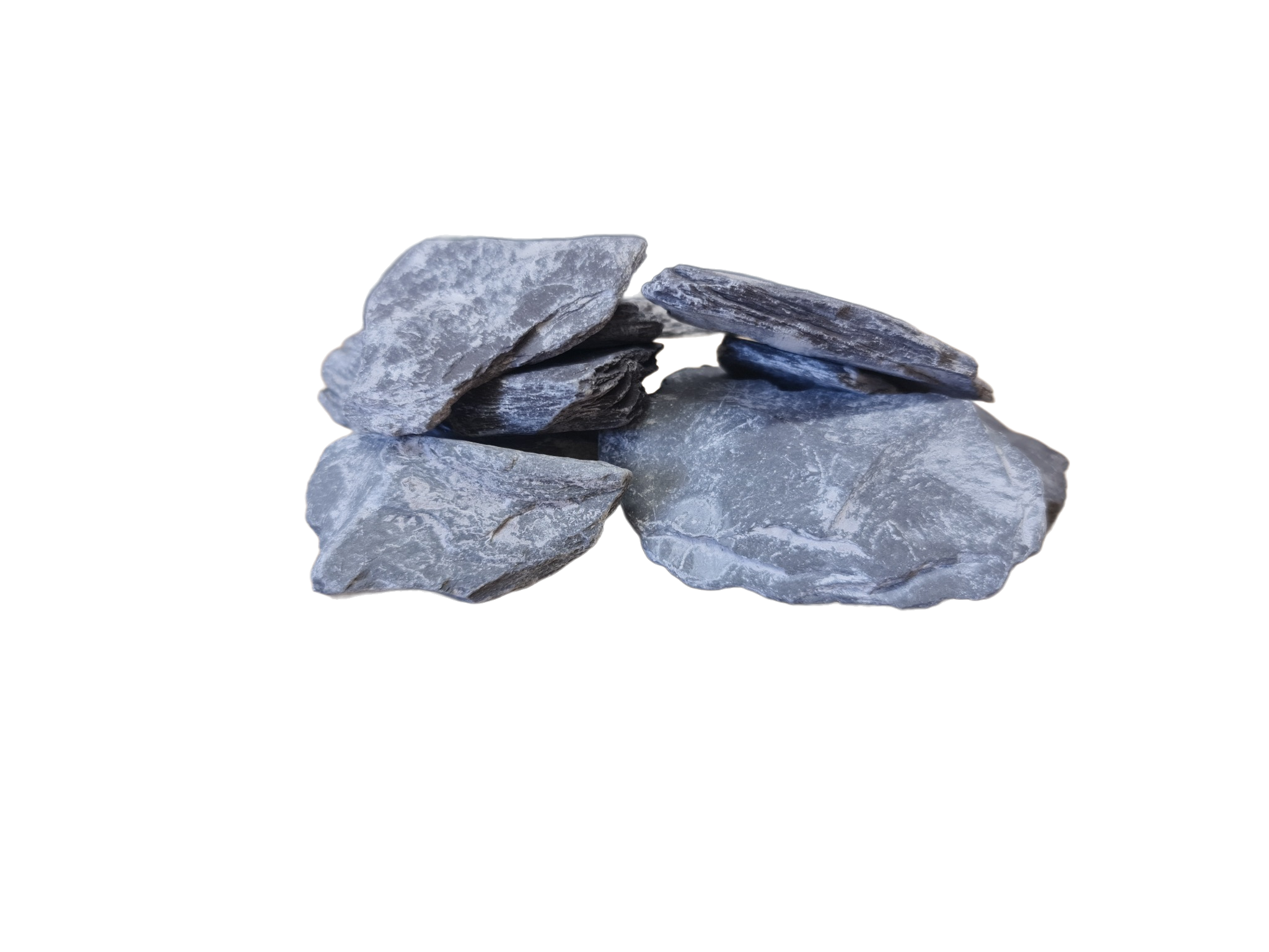 Image of Blue Slate 40mm Decorative Aggregrate supplied by Shanlieve Stone in Newry, Northern Ireland