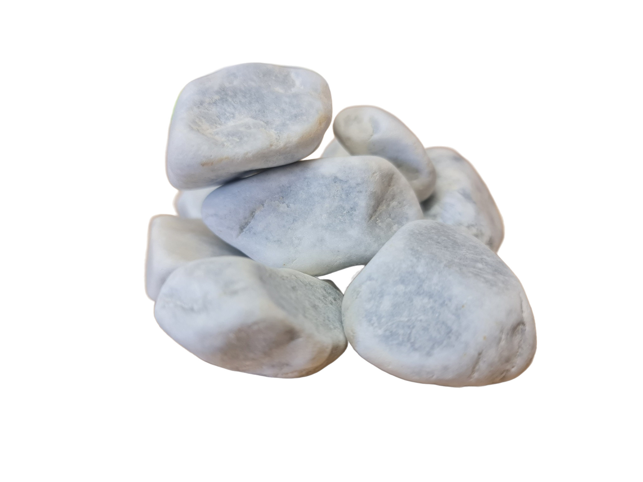 Image is of Pearl Grey Premium Pebble as sold by Shanlieve Stone from their premises in Newry County Down, Northern Ireland 