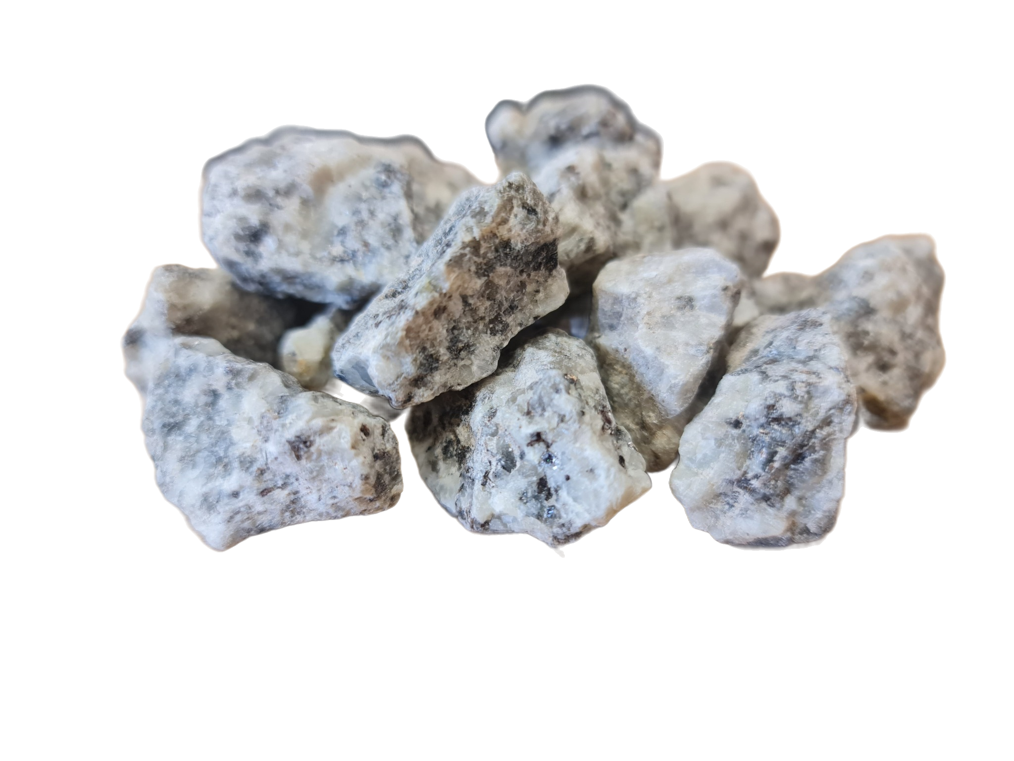 Image of a Silver Granite as supplied by Shanlieve Stone in Newry, Northern Ireland as part of their decorative aggregrate range 