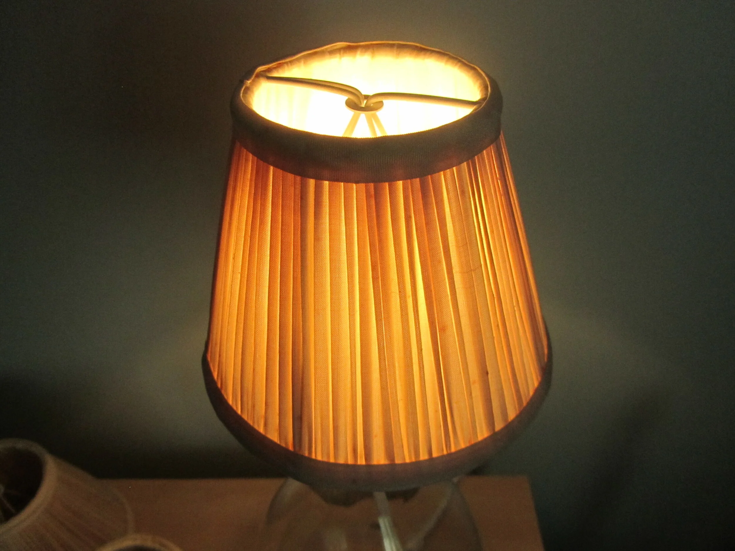 pleated table lamp shades