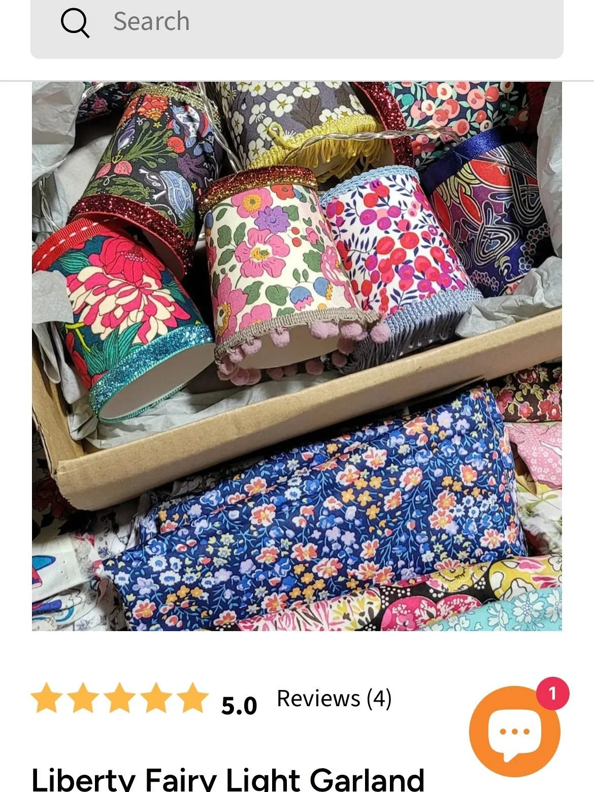 December 6th! Please come along to my class at the wondrous @clothkits to make a lovely garland of Liberty fabric little lampshades!
You will choose from a selection of Liberty fabrics, make each shade by hand, add a choice of trimmings and then atta