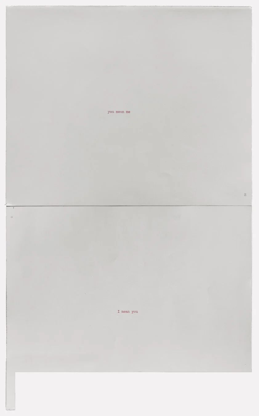 Untitled [you mean me], undated
