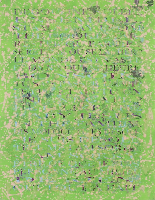 Dégouline. Soleil. Ensemble., 2025