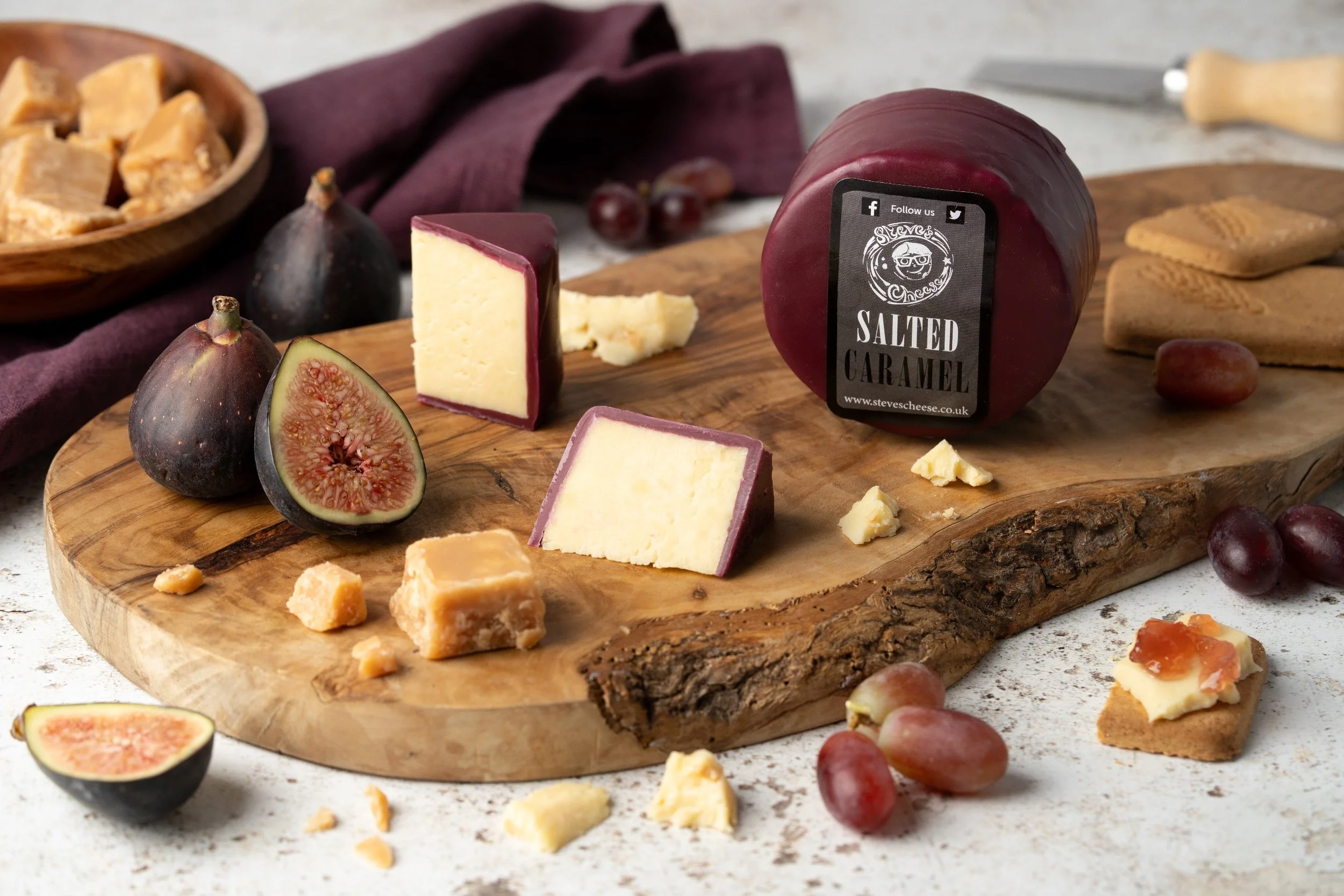 SALTED CARAMEL CHEDDAR 200g
