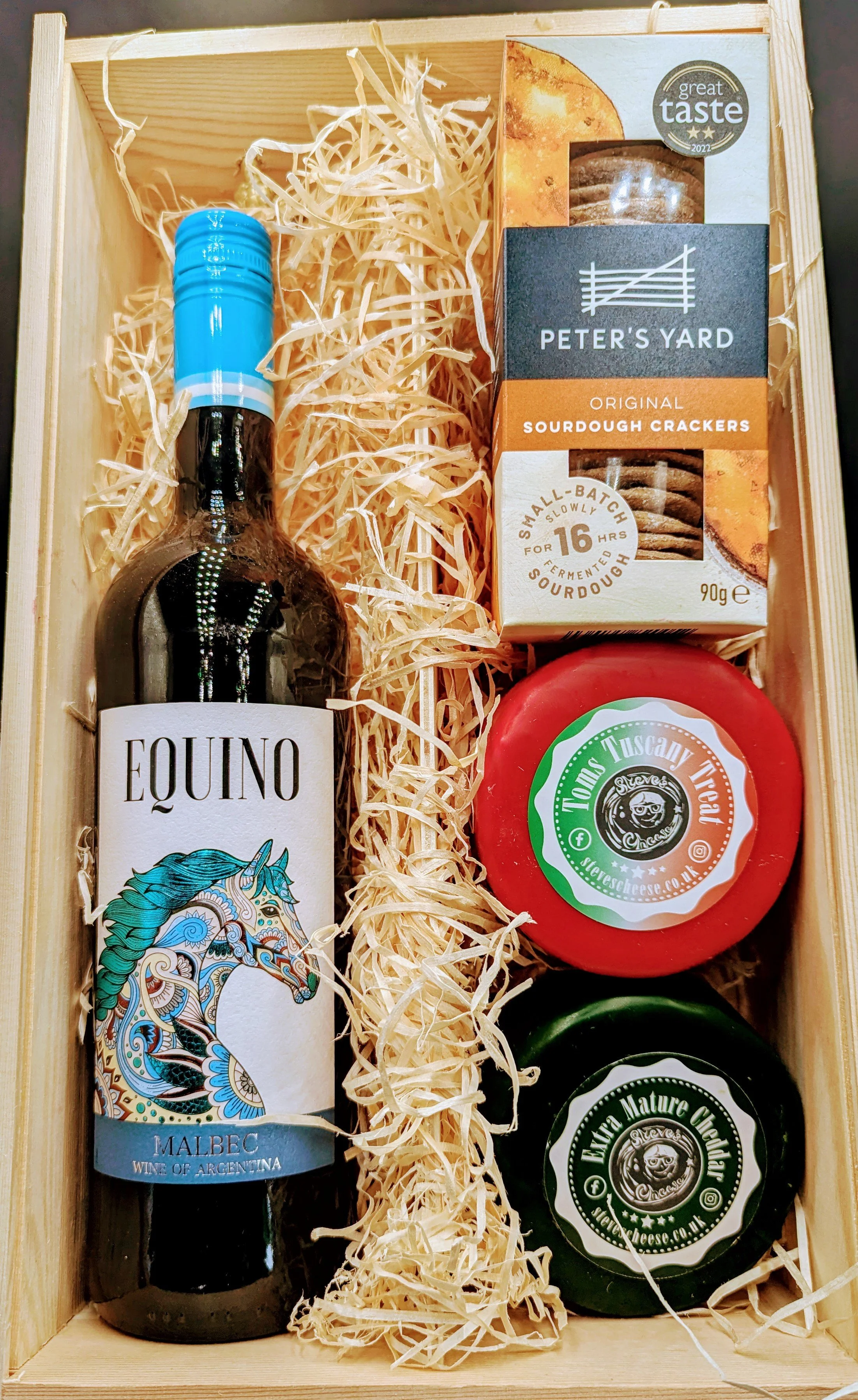 Cheese & Red Wine Gift Box