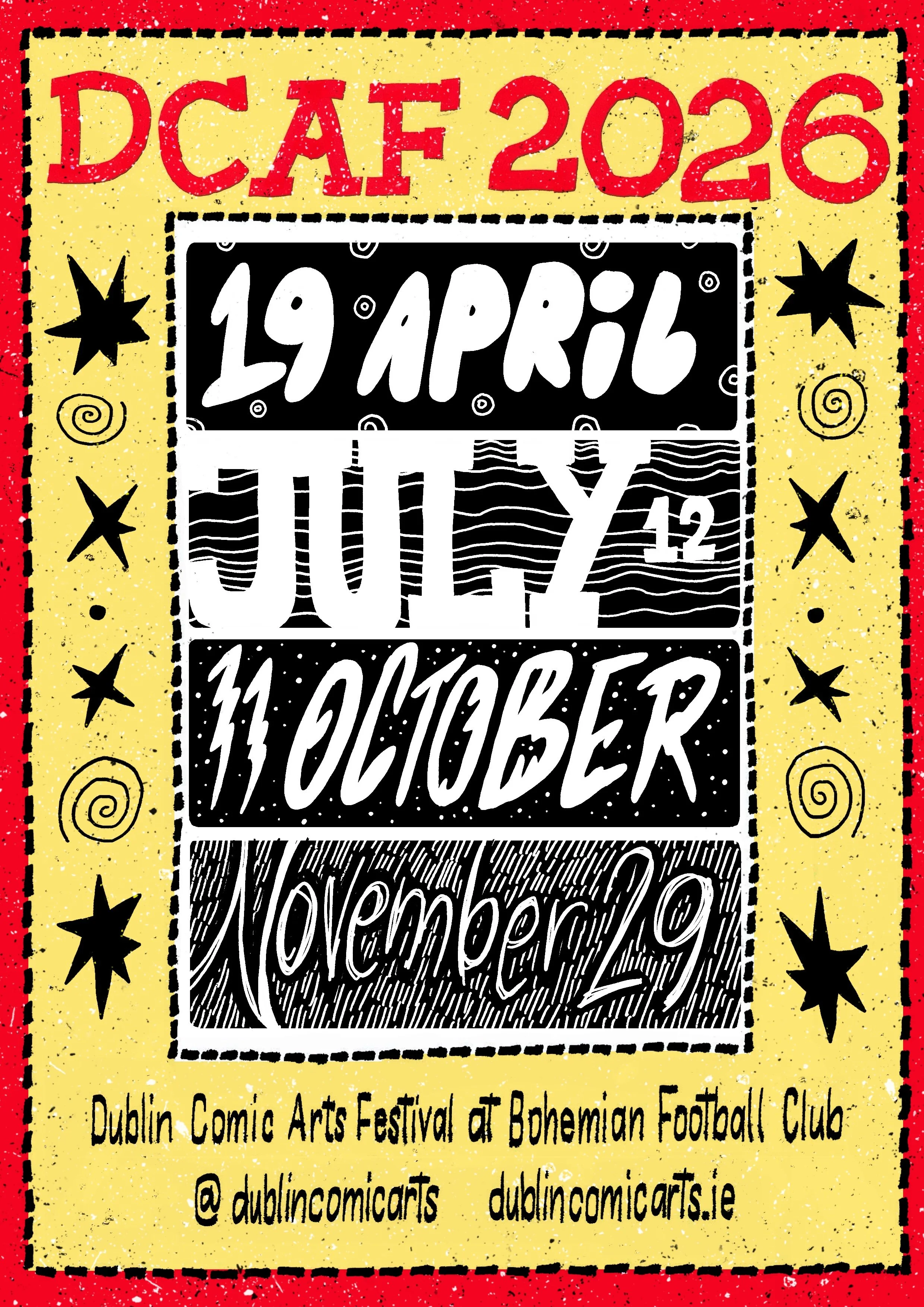DCAF Dates Flyer