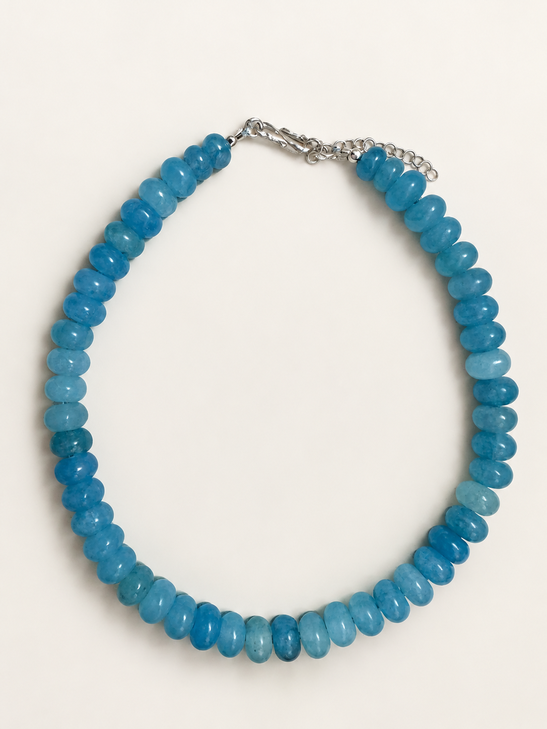Aquamarine Blue Beaded Necklace.png
