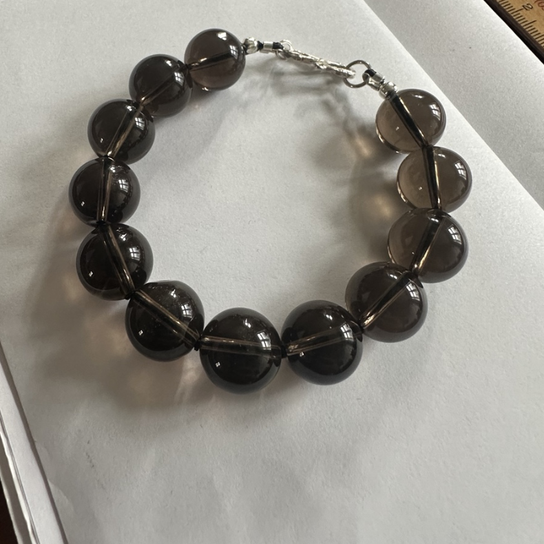 Nube Bracelet — Smokey Quartz