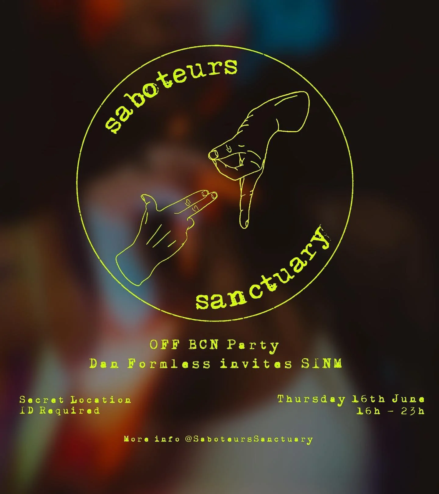 Who&rsquo;s in Barcelona this week? We&rsquo;re throwing our own little party with @danformless inviting @sinm_music_ &amp; buds in a secret location on Thursday. Then the big one on Friday @halfbakedrecords open air @margaretdygas ep release party w