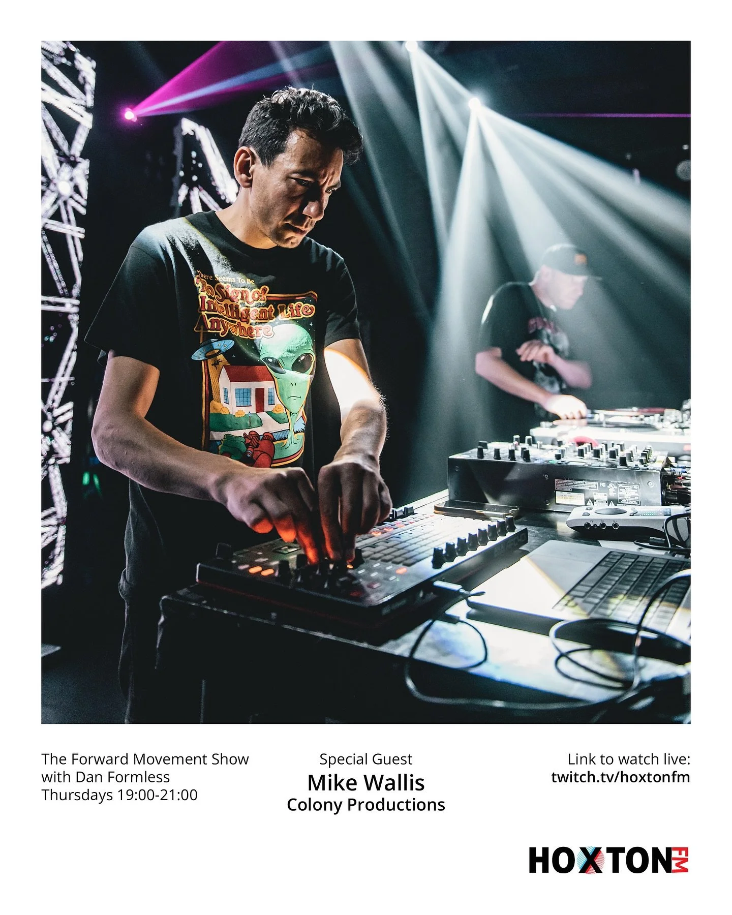 Mike Wallis of @colony_productions joins The Forward Movement show this Thursday from 19:00 GMT to tell us all about his new releases and maybe reminisce about some old ones. Not least the two tracks (one featured on this post) he made with @DanForml
