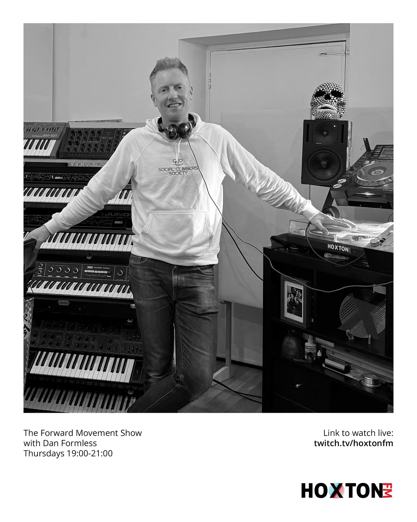 Love on air tonight from 19:00 GMT with fresh new music and wax from the archives all mixed together by your truly. Lock in via twitch.tv/hoxtonfm