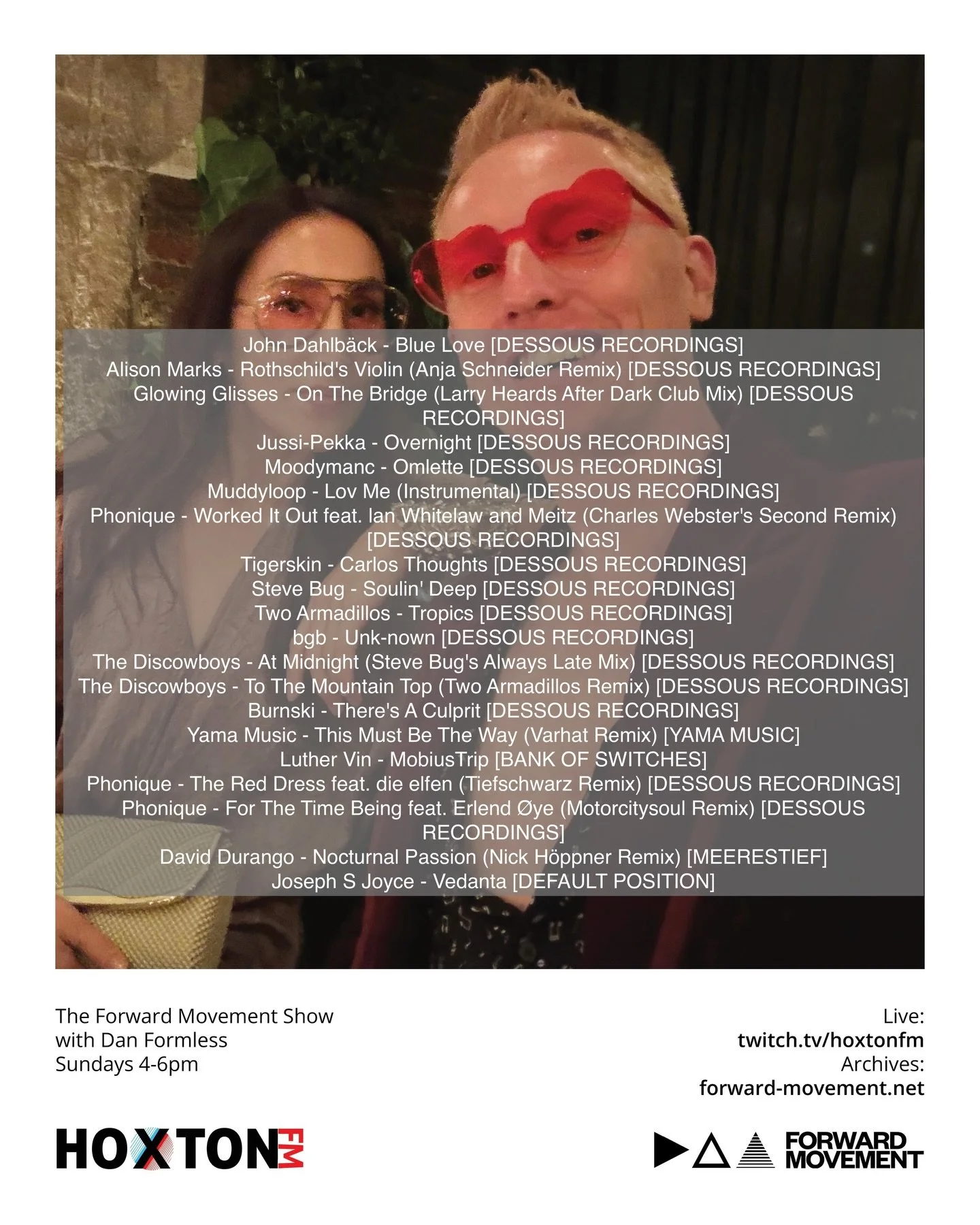 Highlights from a super fun show are up! Lock in next Sunday 4-6pm as I welcome my first guest of 2026. It&rsquo;s none other than @dennykem who also happens to have a party coming up. He&rsquo;s promised to bring his rotary mixer so we should be in 